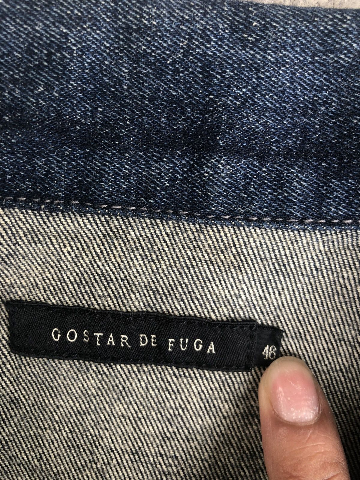 If Six Was Nine Japanese Fuga Distressed Denim Size US M / EU 48-50 / 2 - 22 Thumbnail