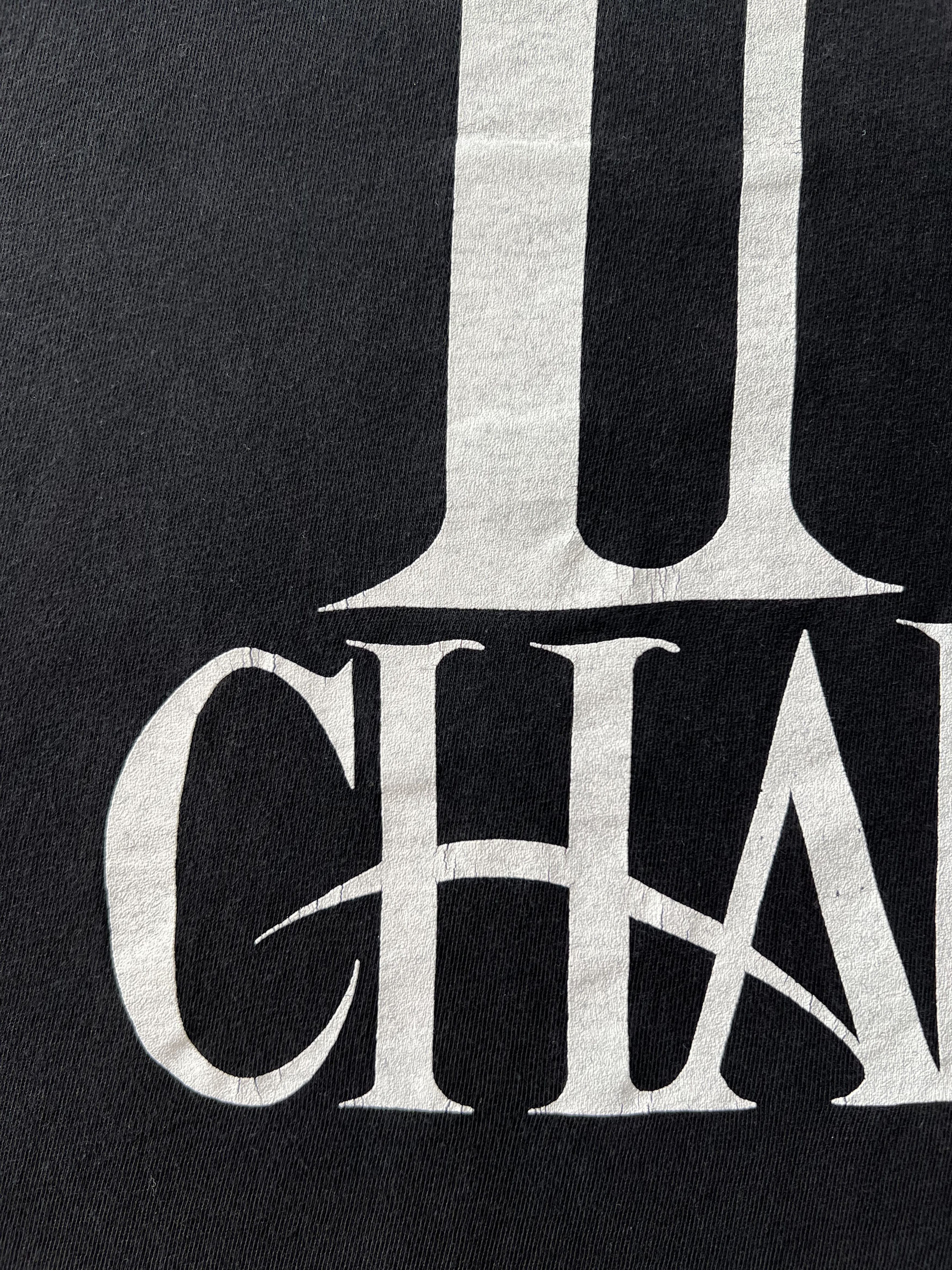 Band Tees Vintage 1992 Alice in Chains Wonderland Black T-shirt Size US XL / EU 56 / 4 - 15 Thumbnail