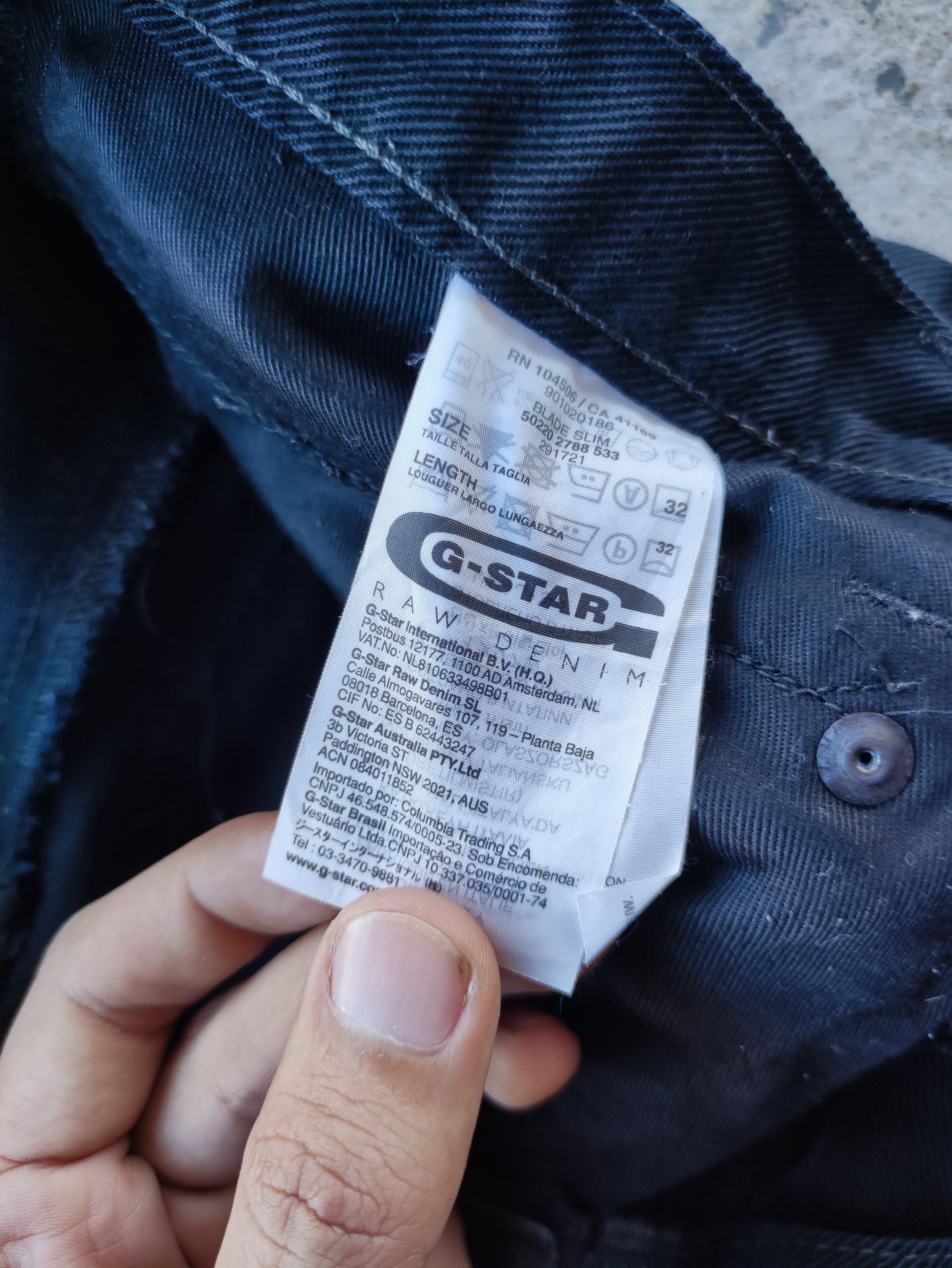 G-Star Vintage G-Star Brand Distressed Casual Pants Size US 33 - 7 Thumbnail