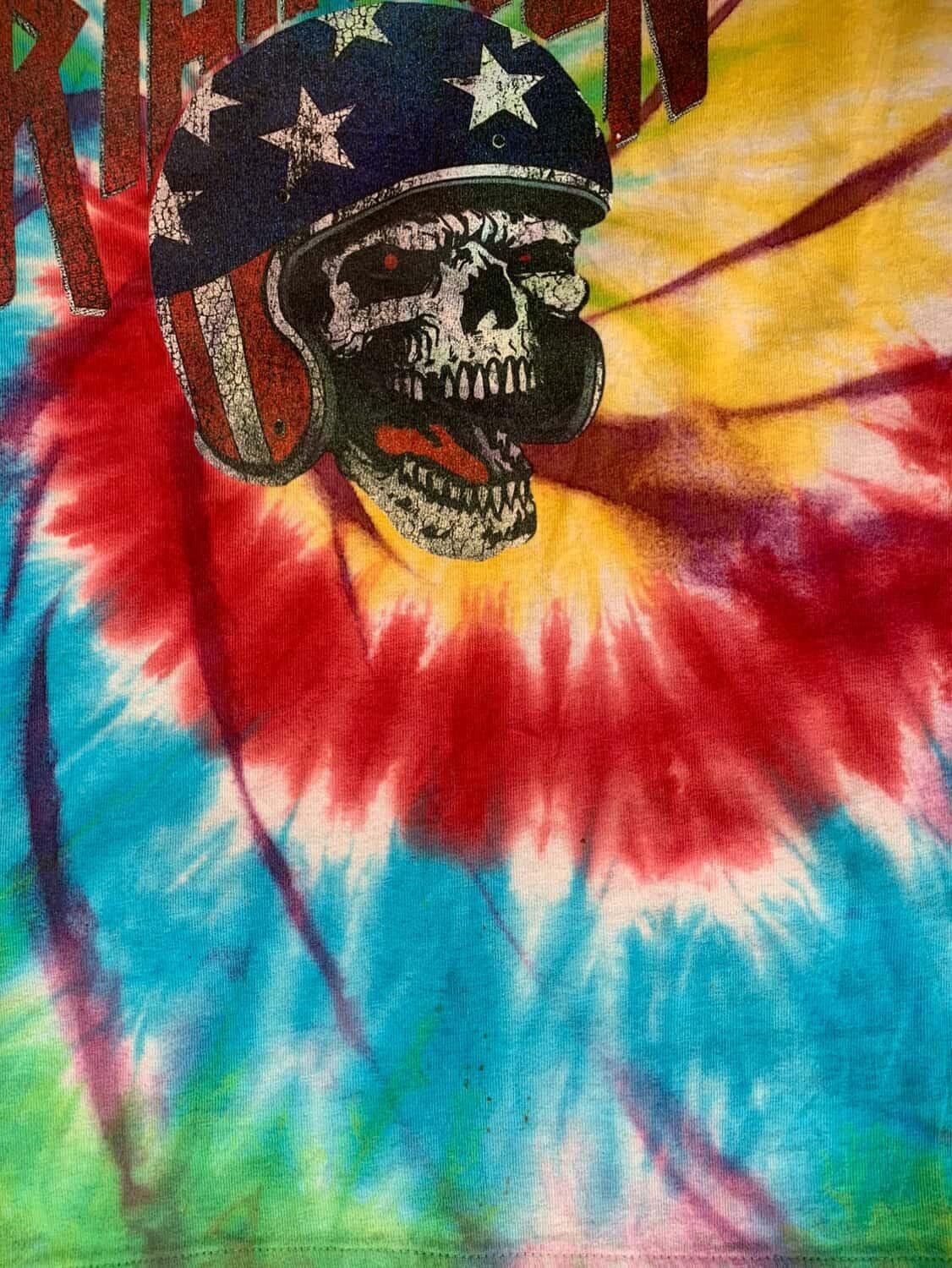 R13 10 corso como x r13 tie dye Daredevil Skull tee Size M / US 6-8 / IT 42-44 - 4 Thumbnail