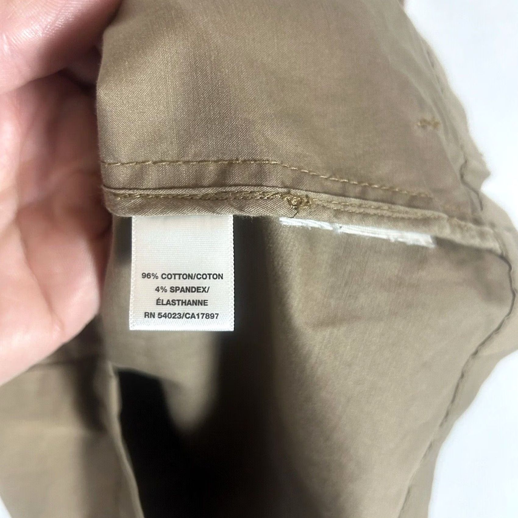 Old Navy Old Navy Jacket Womens M Tan Corduroy Long Sleeve Button Collared Casual Belted Size M / US 6-8 / IT 42-44 - 6 Thumbnail