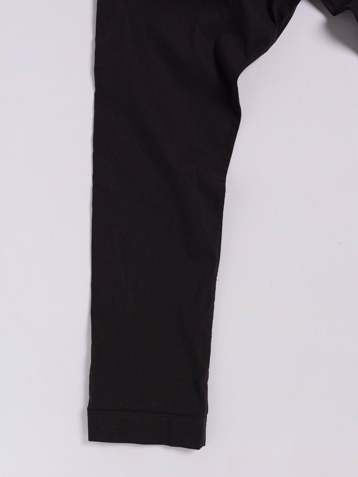 Rundholz Rundholz Black Label Dark Navy Linen Cotton Nylon Wide Pants Size 28" / US 6 / IT 42 - 18 Thumbnail