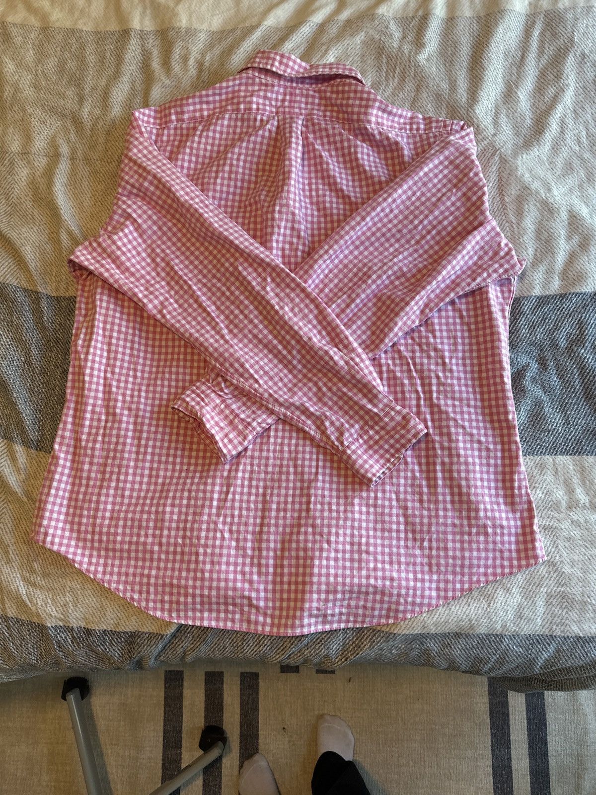 Polo Ralph Lauren pink button-up blouse Ralph Lauren Size XXL / US 16-18 / IT 52-54 - 3 Thumbnail