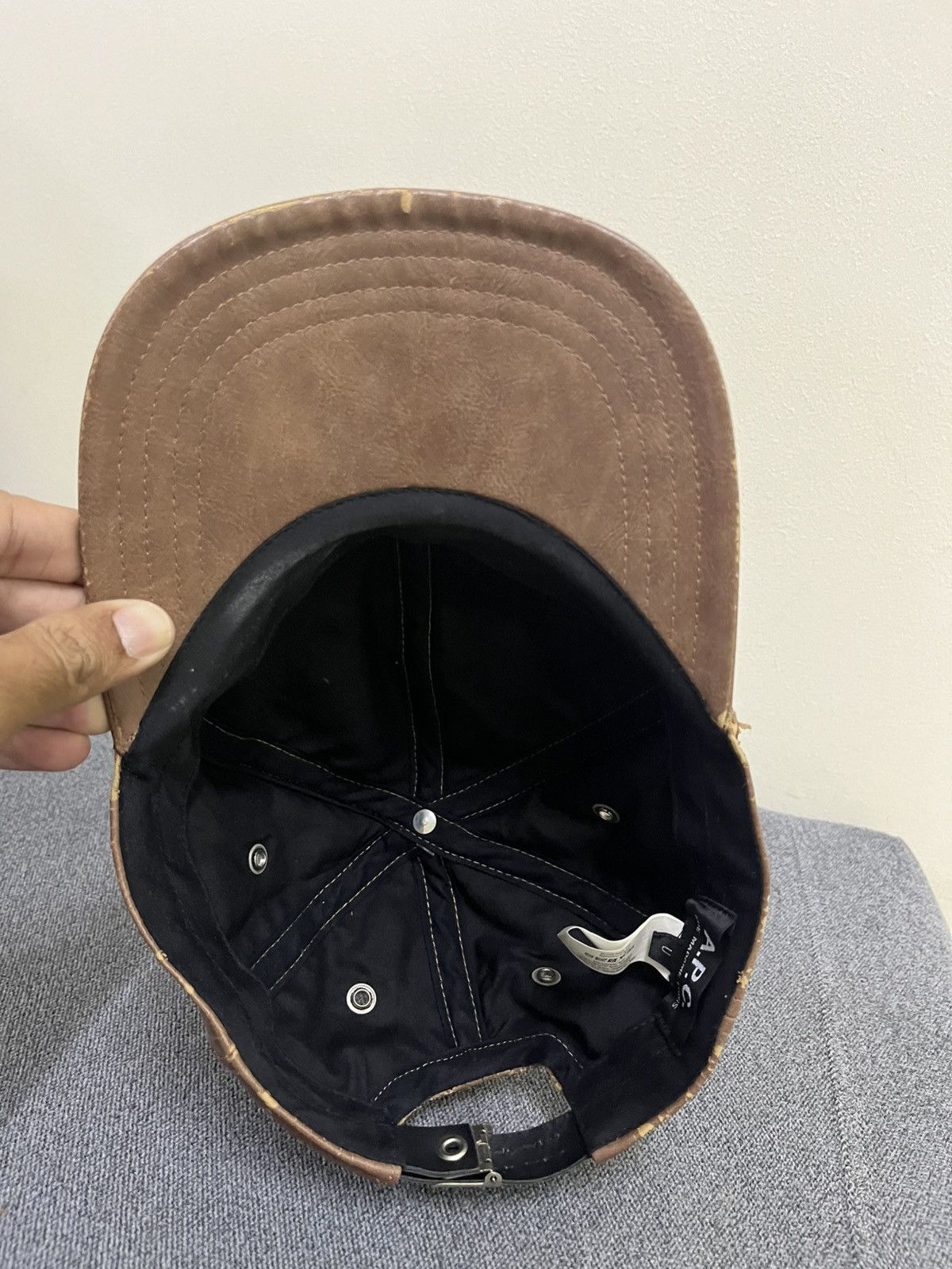 A.P.C. Vintage Apc leather hat Size ONE SIZE - 7 Thumbnail
