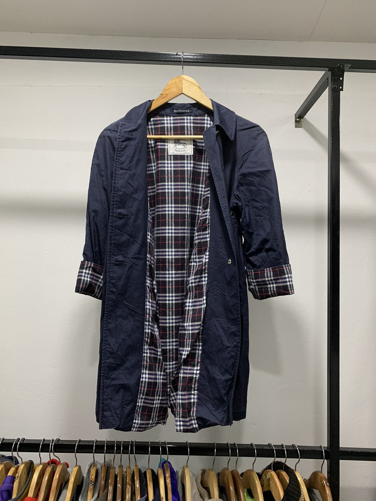 Burberry × Designer × Vintage Vintage Burberry Novacheck Coat Size M / US 6-8 / IT 42-44 - 10 Thumbnail