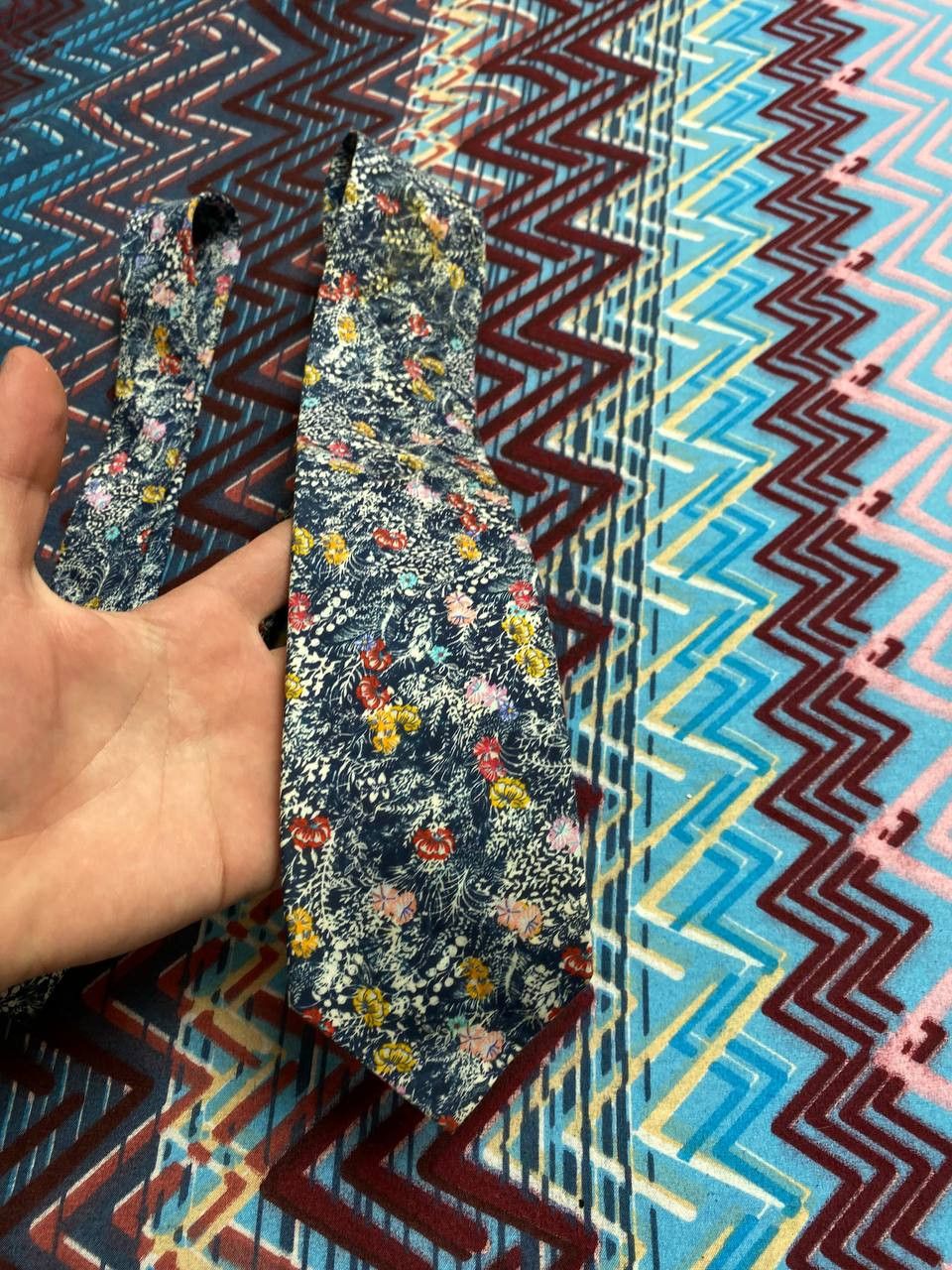 Liberty × Liberty London Liberty of London Designer England Silk Mens Tie Size ONE SIZE - 8 Thumbnail