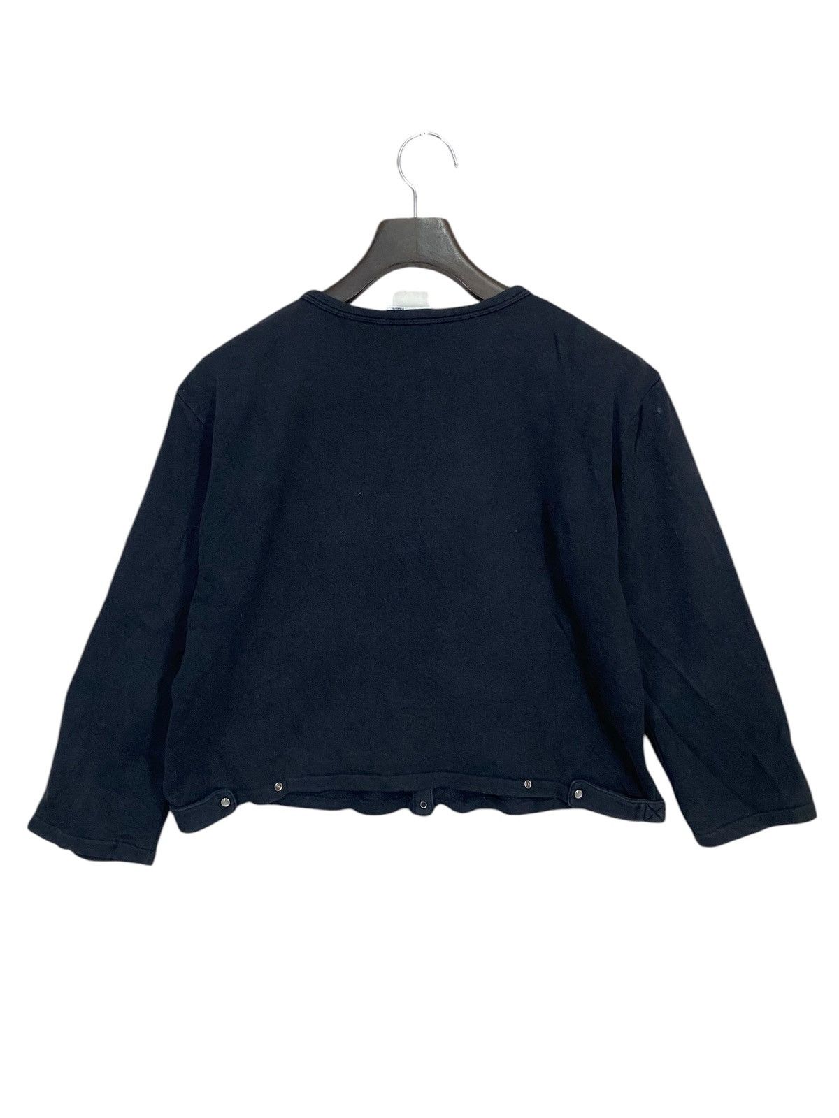 Designer × Vintage × agnes b. 🔥ICONIC🔥Vintage agnes b crop cardigan snap button Size L / US 10 / IT 46 - 5 Thumbnail