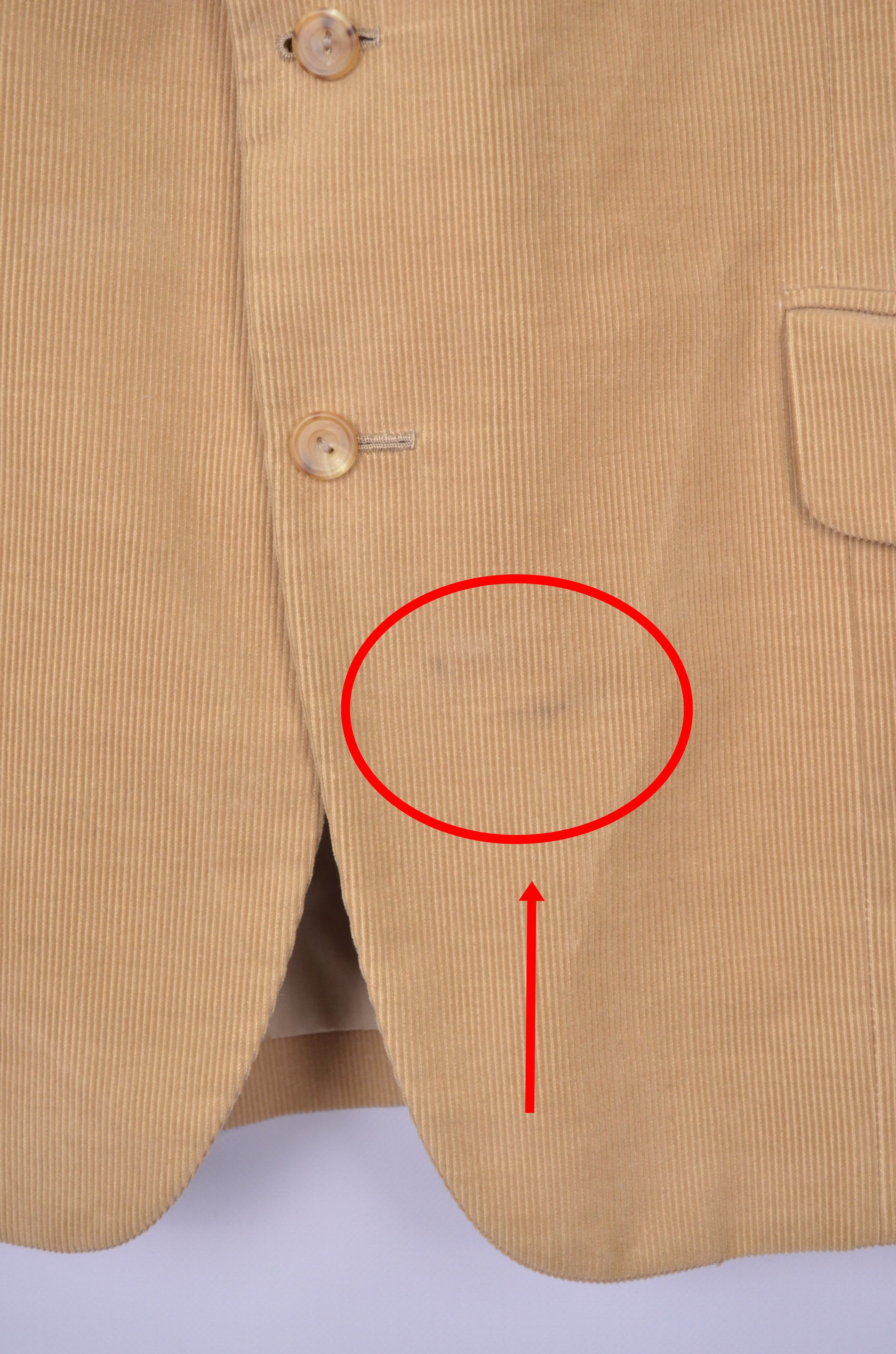 Henry Poole & Co Savile Row Corduroy 1976 Blazer Size ~42