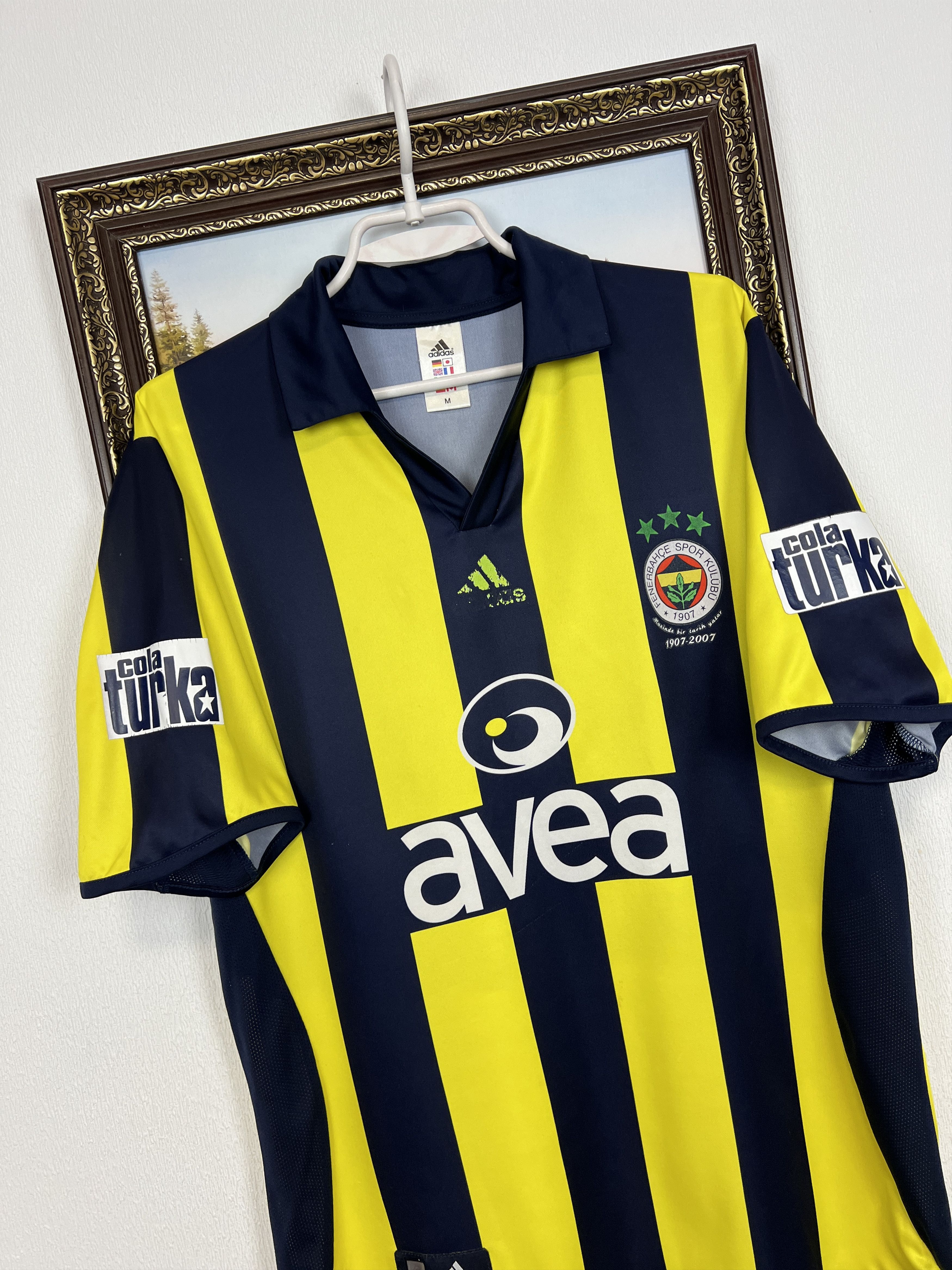 Adidas Fenerbahce football shirt 2006 Soccer Adidas Jersey Tee Size US M / EU 48-50 / 2 - 4 Thumbnail