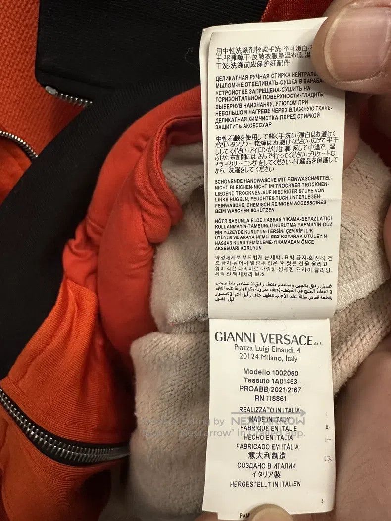 Versace Versace Maze catwalk zip jacket with contrasting design re Size US S / EU 44-46 / 1 - 8 Thumbnail