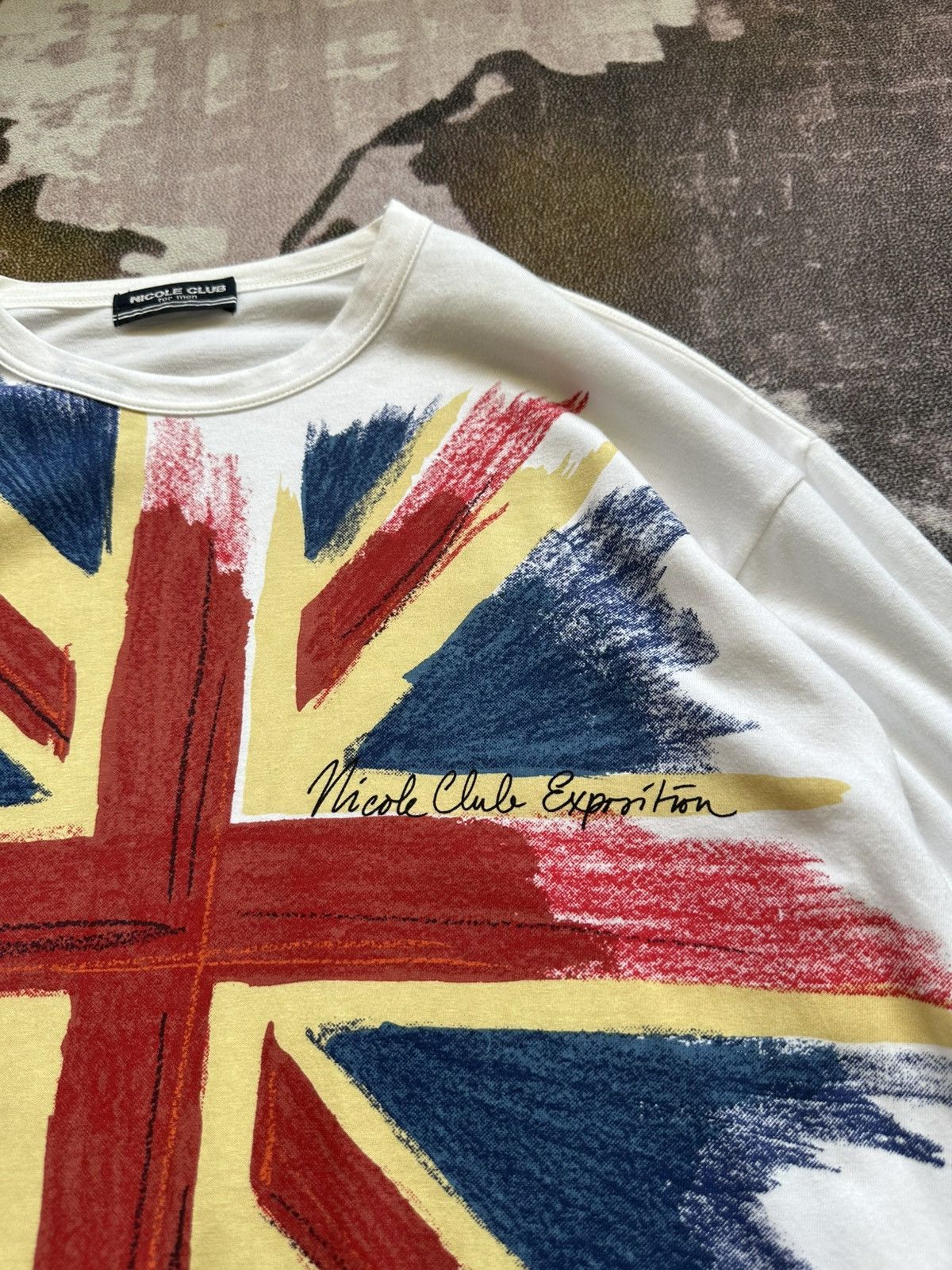 Nicole Club 1992 A/W Nicole Club For Men trompe l’oeil by Kazumi Sasaki Size US M / EU 48-50 / 2 - 4 Thumbnail