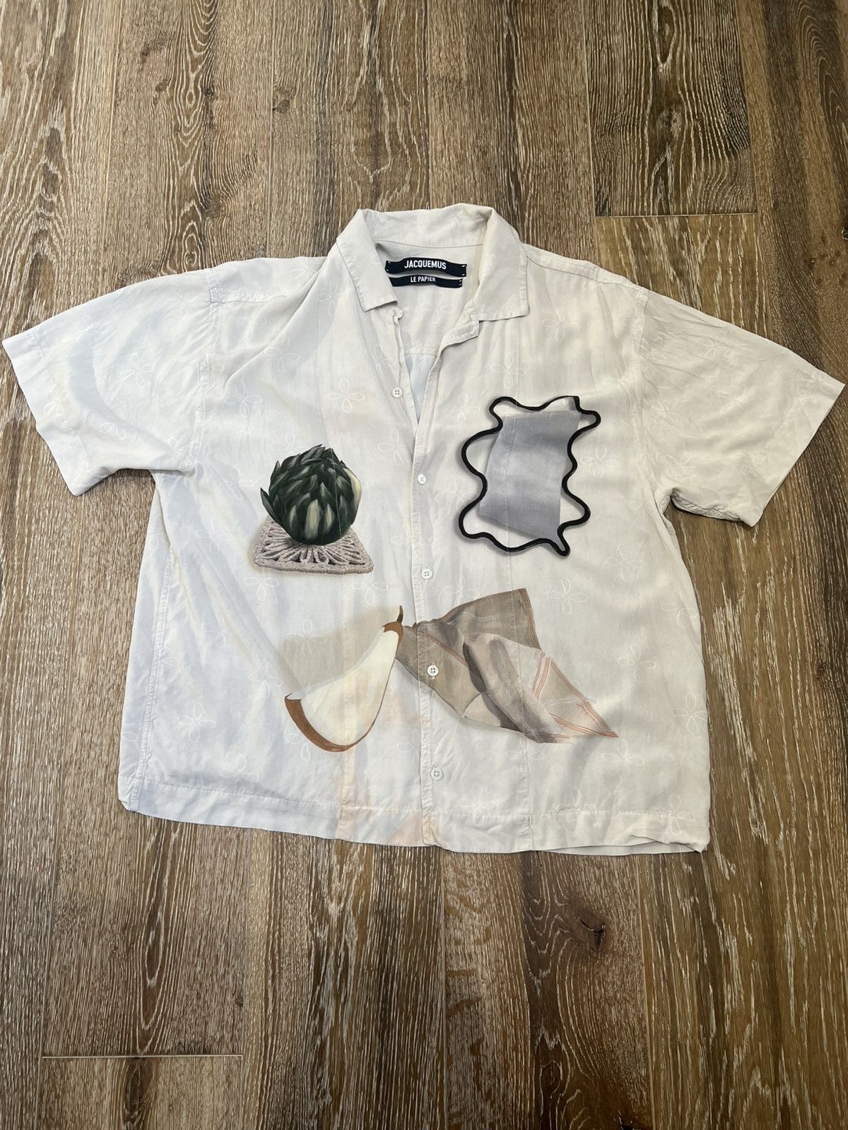 Jacquemus JACQUEMUS STILL LIFE VACATION SHIRT Size US M / EU 48-50 / 2 - 1 Thumbnail