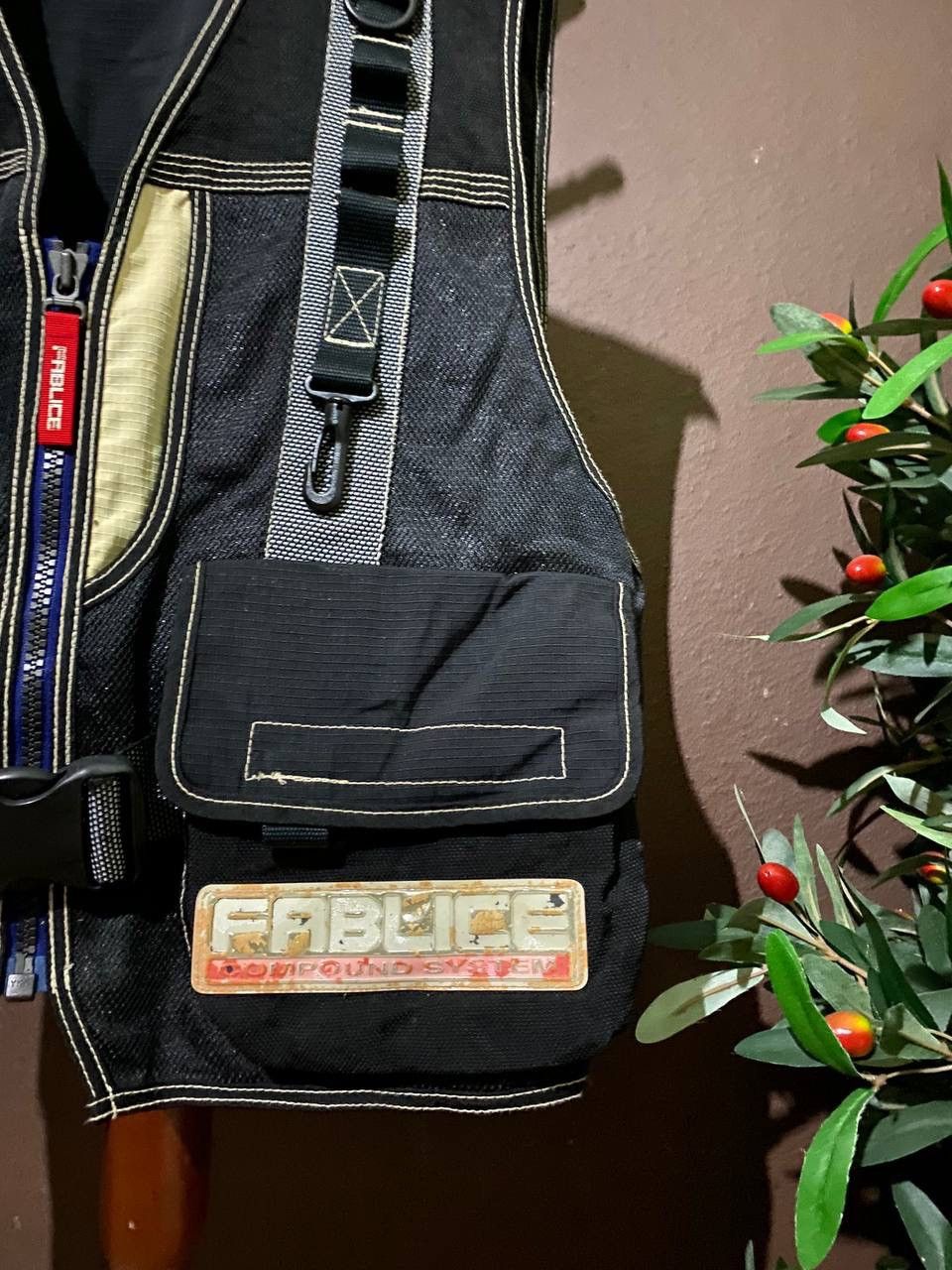 Japanese Brand Vintage 80s Fablice Tactical Hip Hop Vest Jacket Size US L / EU 52-54 / 3 - 6 Thumbnail