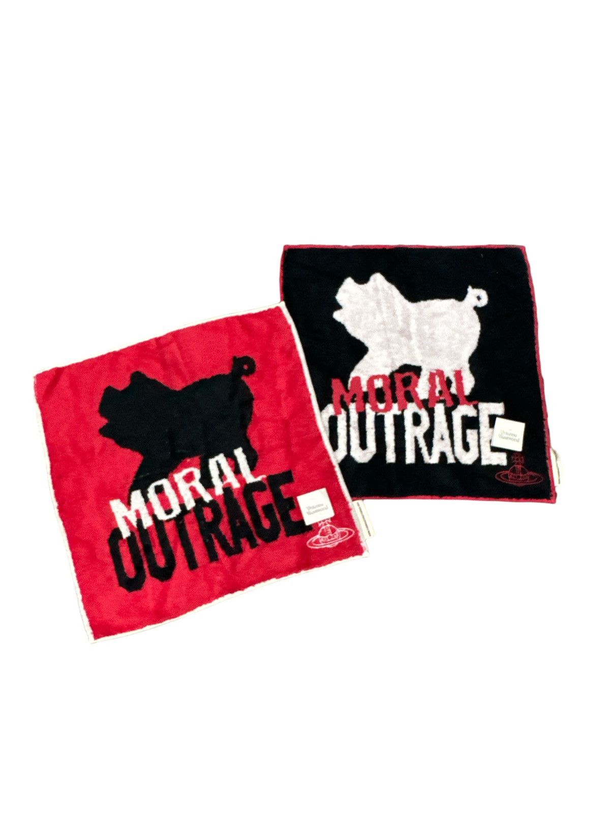 Vivienne Westwood VIVIENNE WESTWOOD MORAL OUTRAGE SS15 FACE TOWELD Size ONE SIZE - 1 Thumbnail