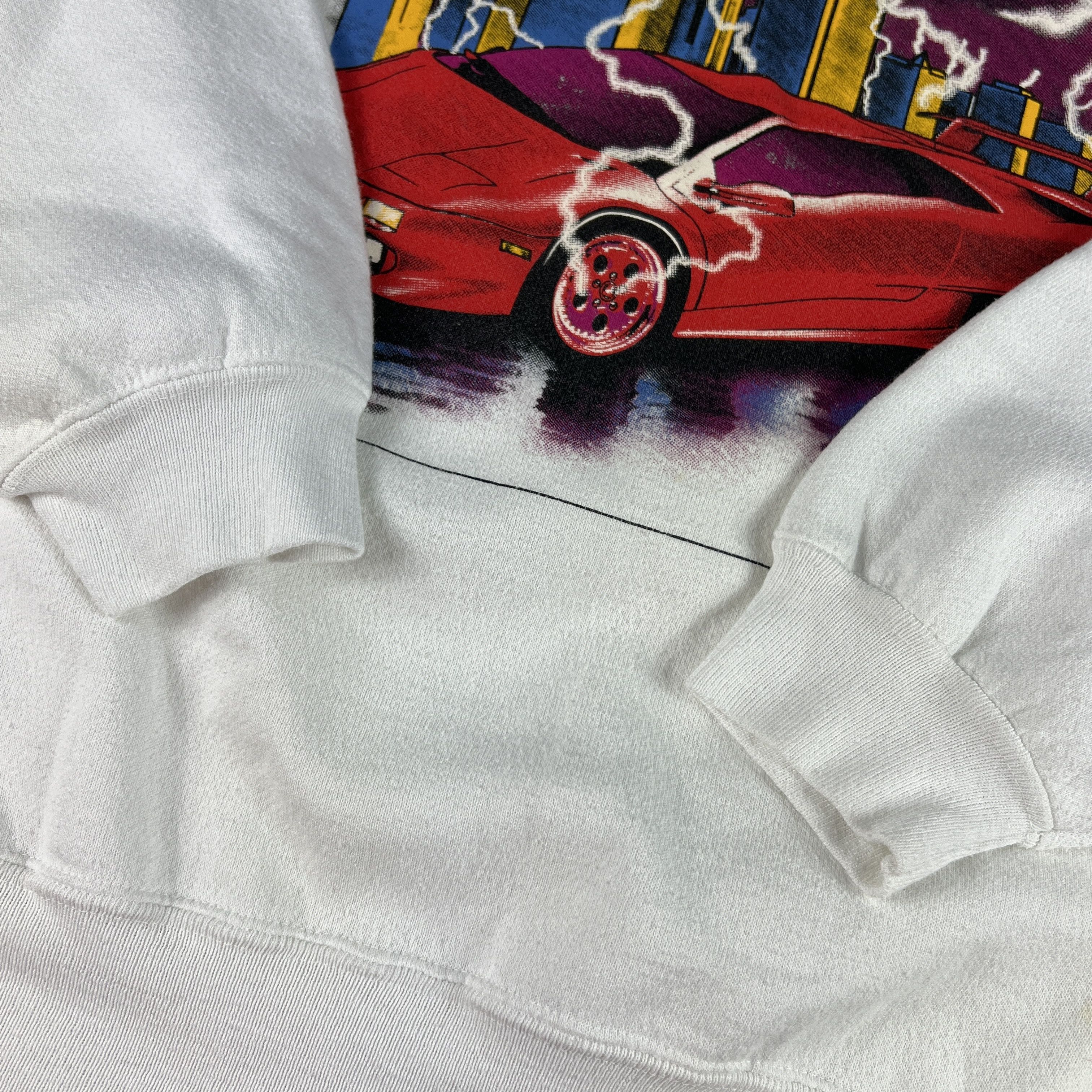 Lightning Bolt × Vintage VTG 1996 Chicago Auto Show Sports Car Sweatshirt Crewneck Size US L / EU 52-54 / 3 - 8 Thumbnail
