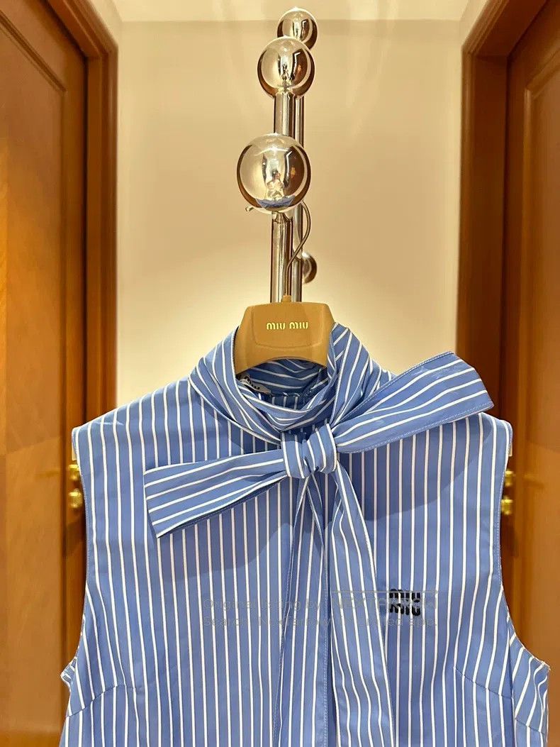Miu Miu Miu Miu 40 shirt Size L / US 10 / IT 46 - 5 Thumbnail