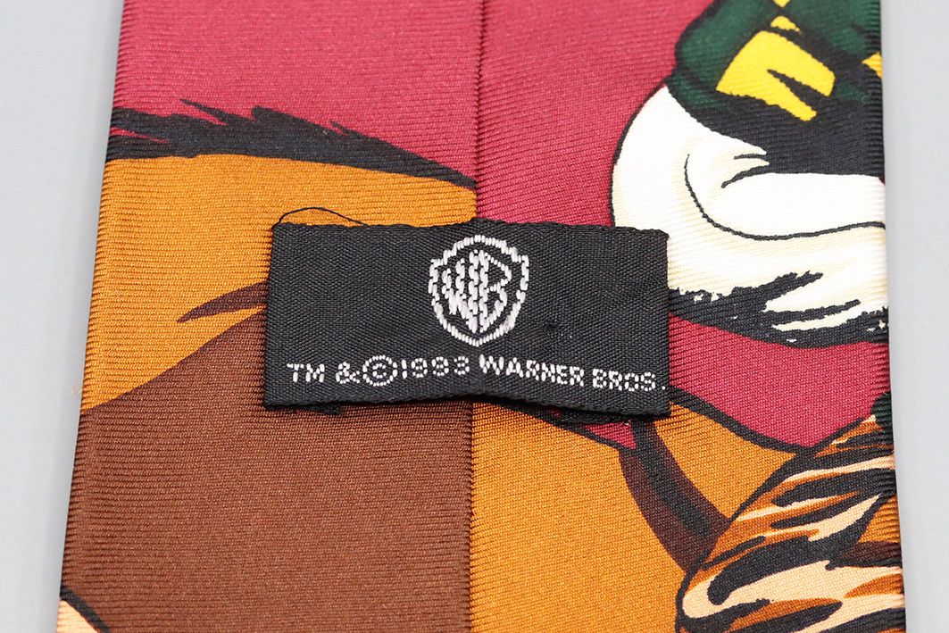 Warner Bros 1993 Bugs Bunny Horse Racing Tie Size ONE SIZE - 3 Thumbnail