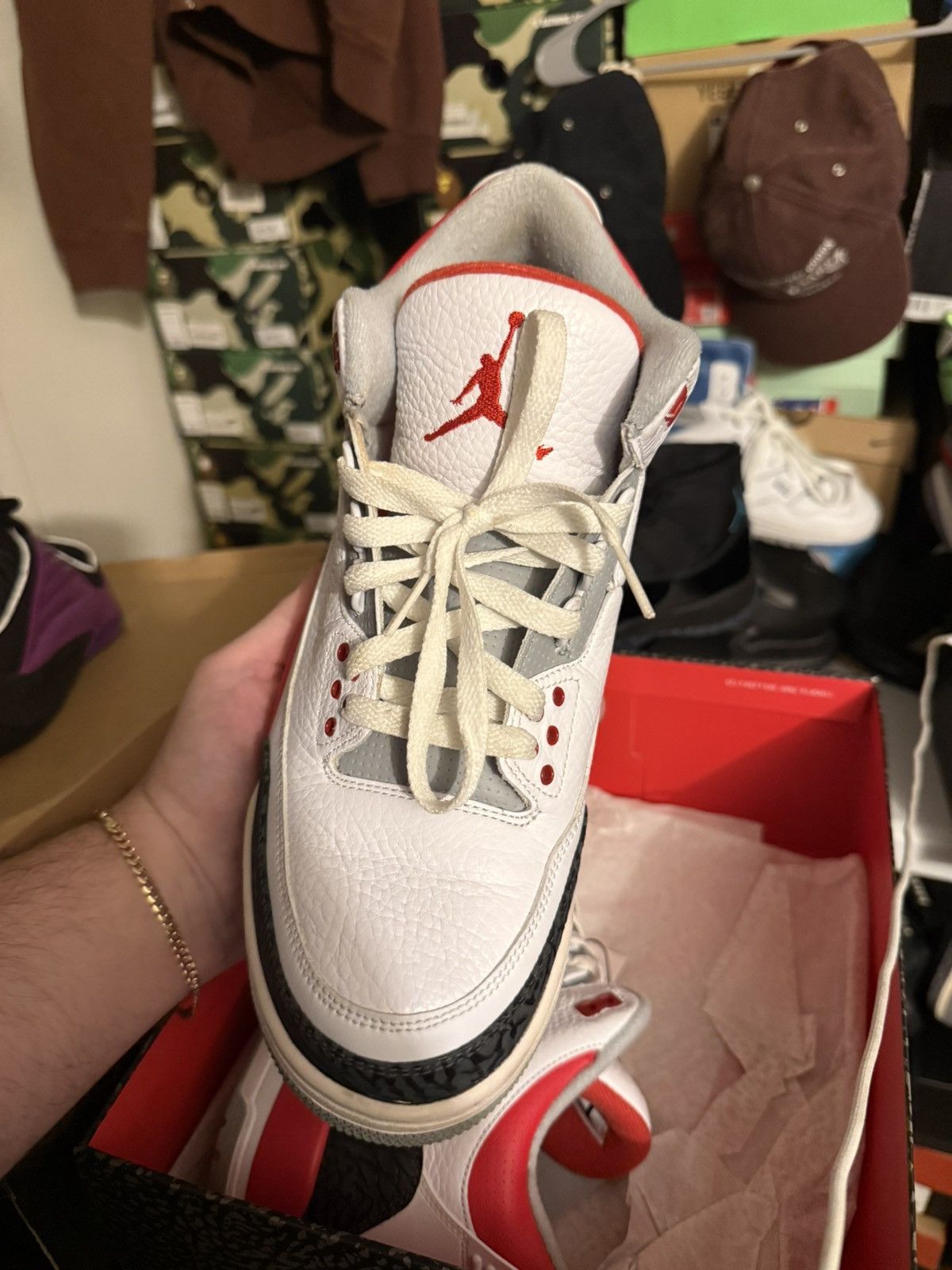 Jordan Brand Jordan retro 3 fire red (2013) sz 11 Size US 11 / EU 44 - 2 Thumbnail