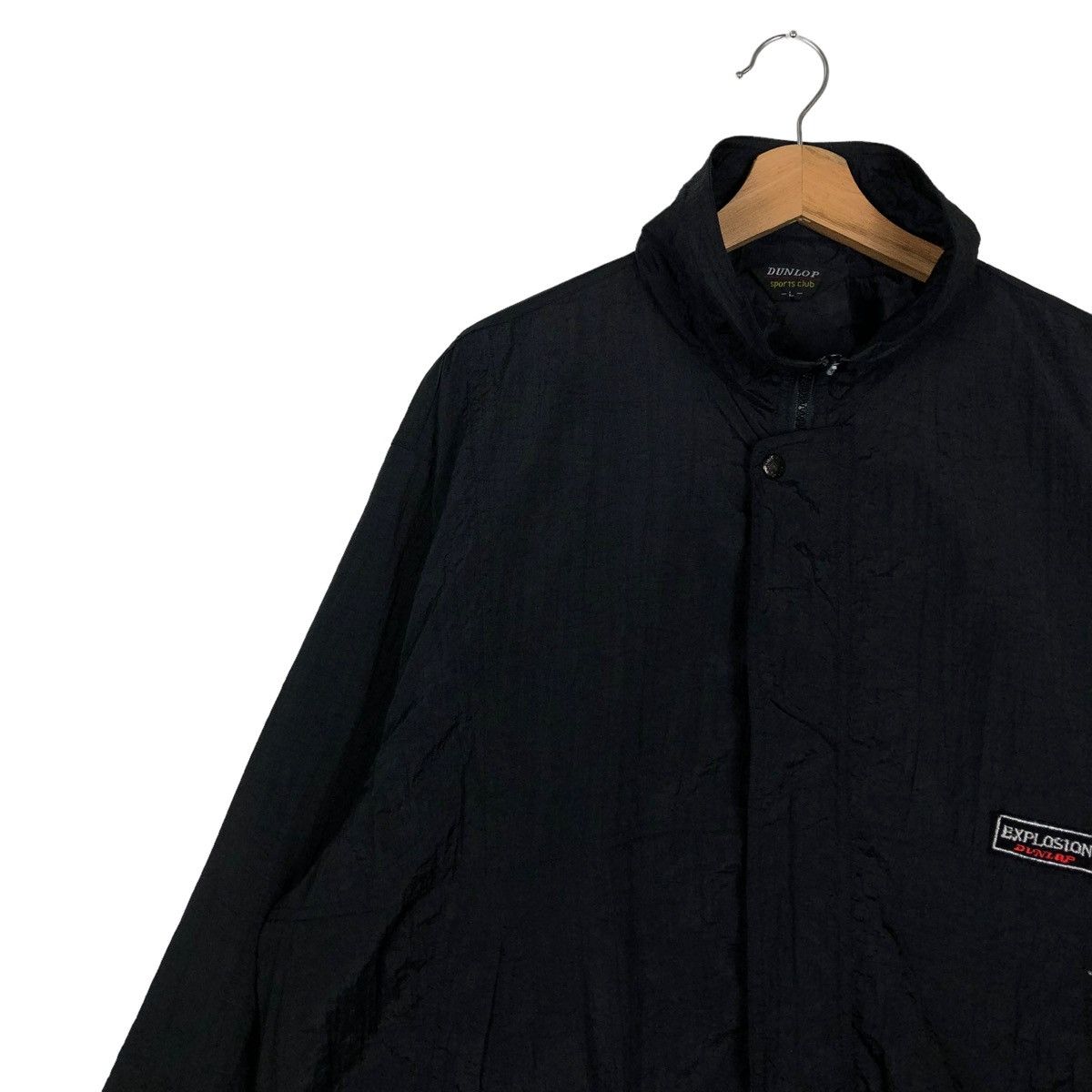 Japanese Brand 🔥90’s Vintage Bomber Jacket Racing Explosion Dunlop Sports Size US L / EU 52-54 / 3 - 8 Thumbnail