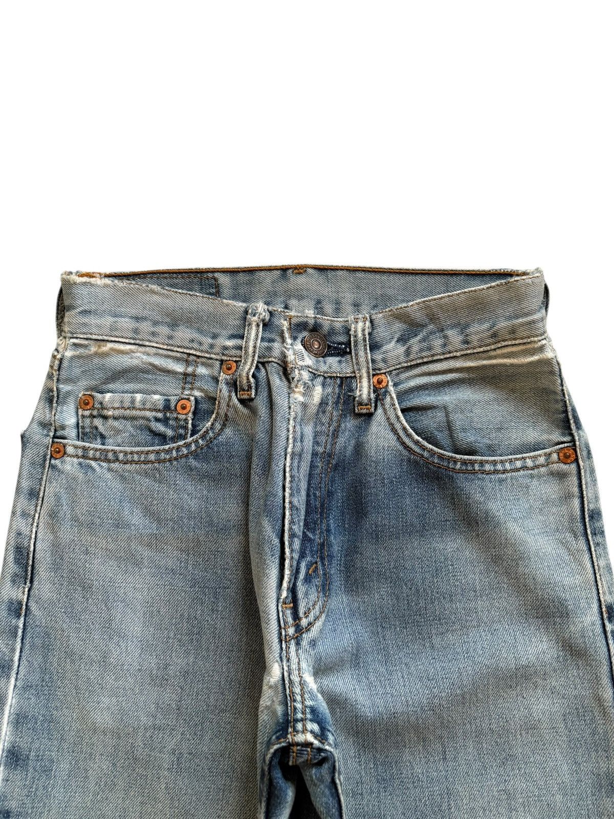 Levi's × Levi's Vintage Clothing Vintage 90s Levis 560 Blue Wash Loose Jeans Size US 26 / EU 42 - 4 Thumbnail
