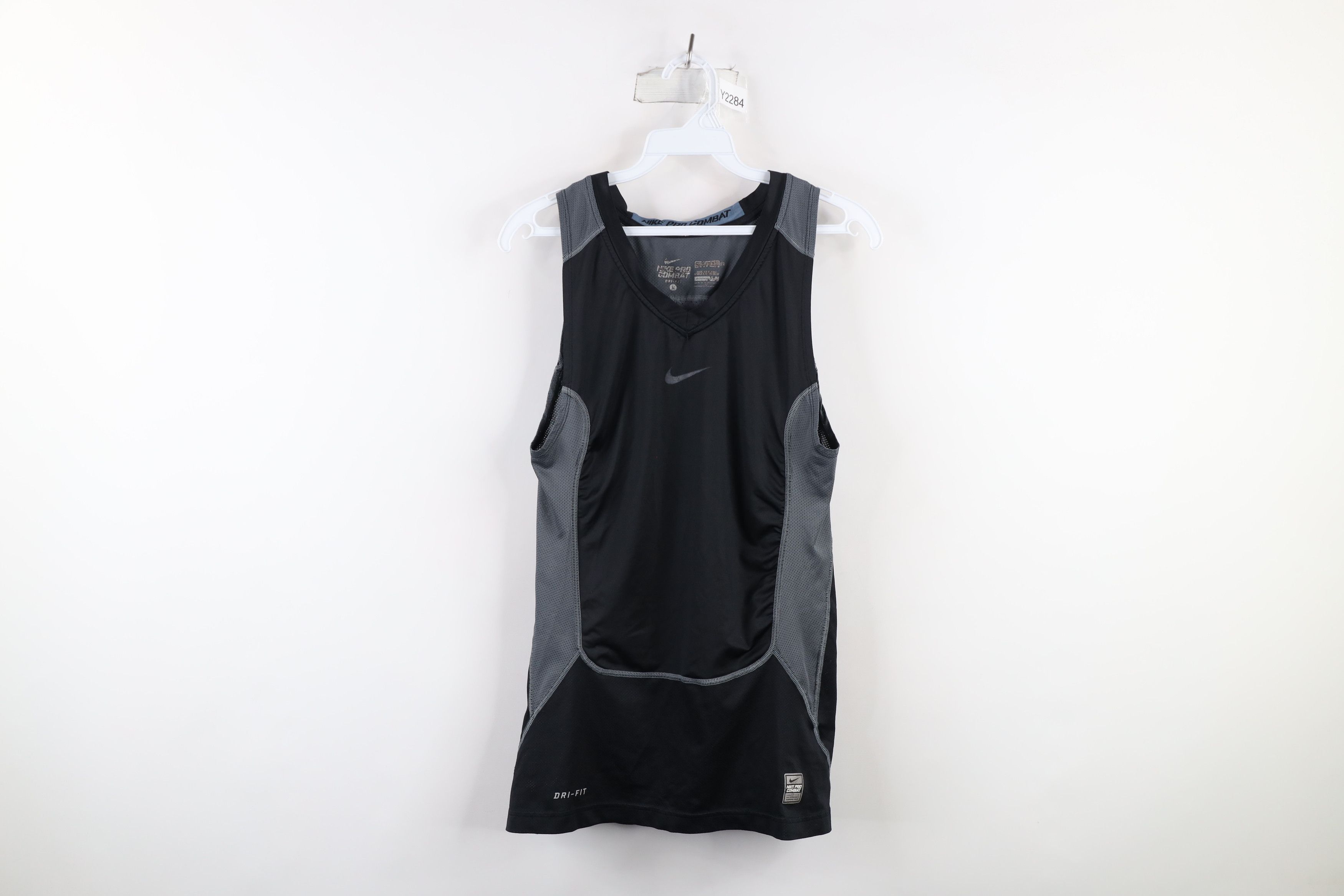 Nike Vintage Nike Pro Combat Compression Training Sleeveless T Shirt Grailed