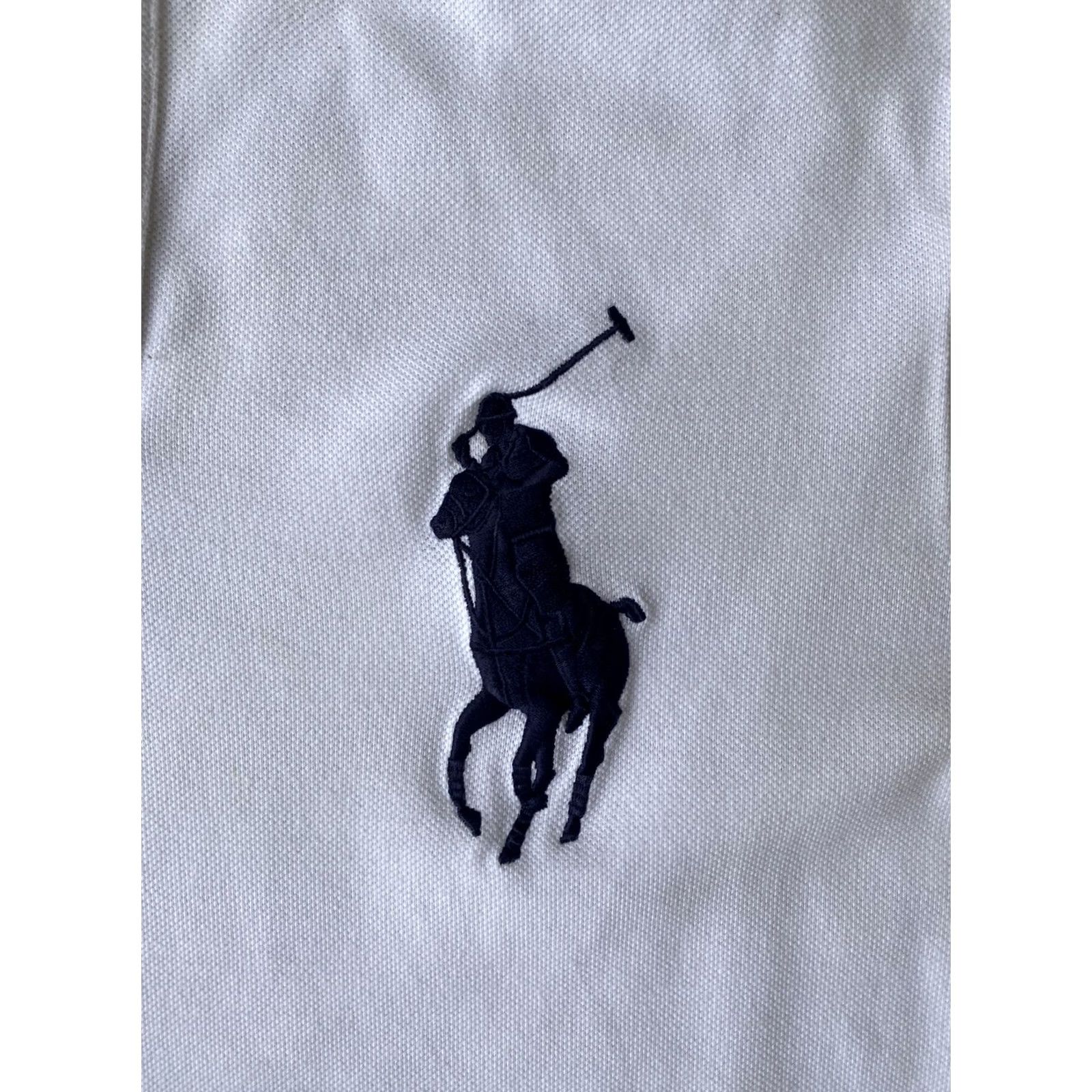 Polo Ralph Lauren Polo Ralph Lauren Polo Shirt Men White US Open 2013 - Medium Polo, Rugby, Big Pony, Short Sleeve, 100% Cotton, Button-Up, Embroidered Size US M / EU 48-50 / 2 - 2 Thumbnail