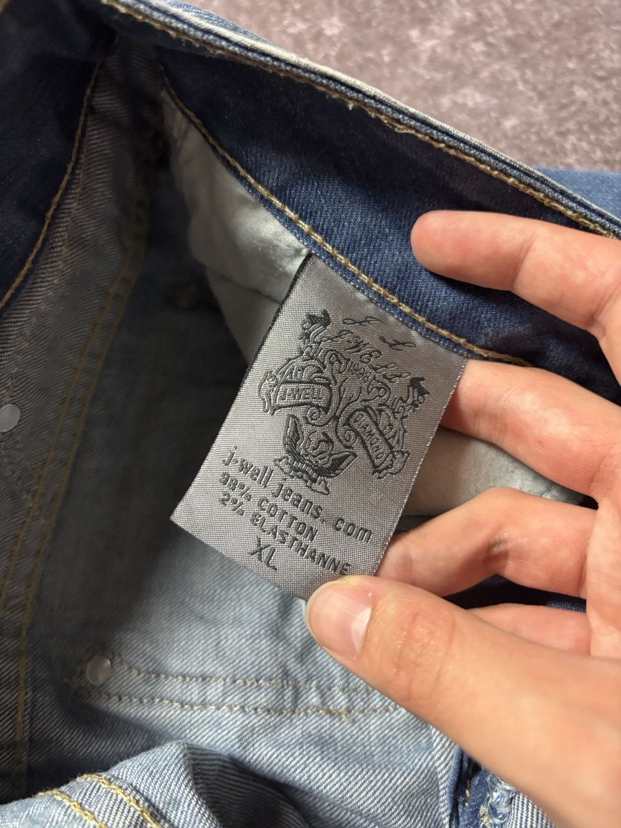 If Six Was Nine CRAZY FLARED VINTAGE FADE JEANS y2k if six was nine style Size US 32 / EU 48 - 7 Thumbnail