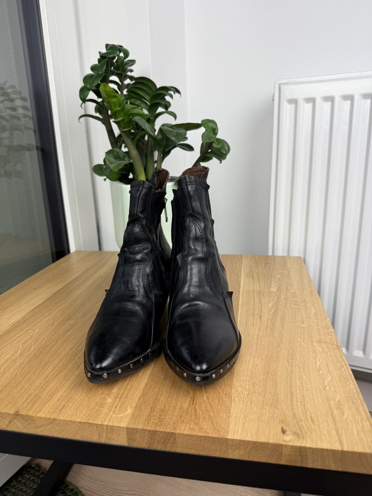 A.S.98 A.S 98 Calfskin Leather Women’s Boots Size 36 Size US 6 / IT 36 - 6 Thumbnail