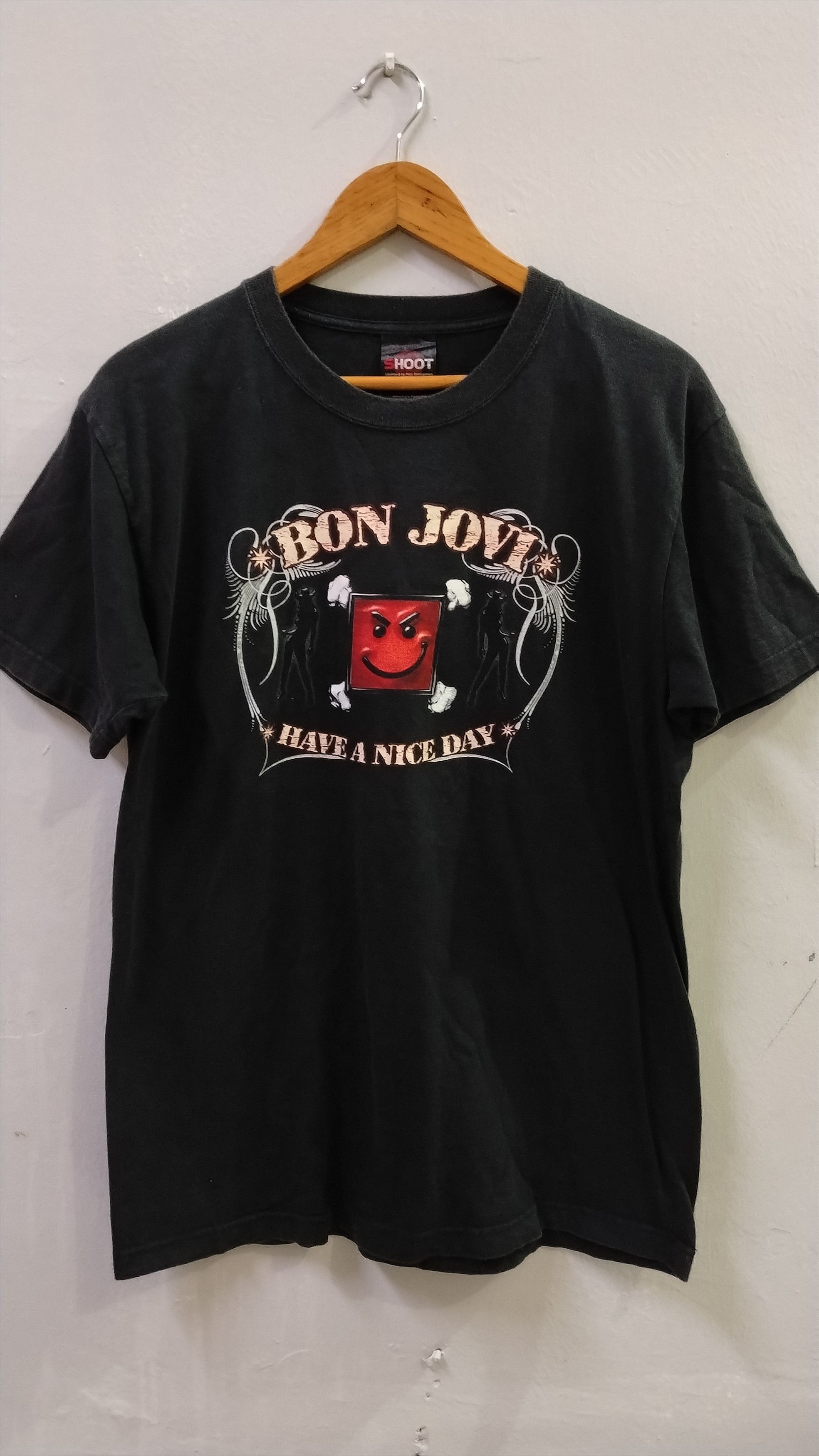Vintage VINTAGE BON JOVI VERY RARE Size US L / EU 52-54 / 3 - 1 Thumbnail