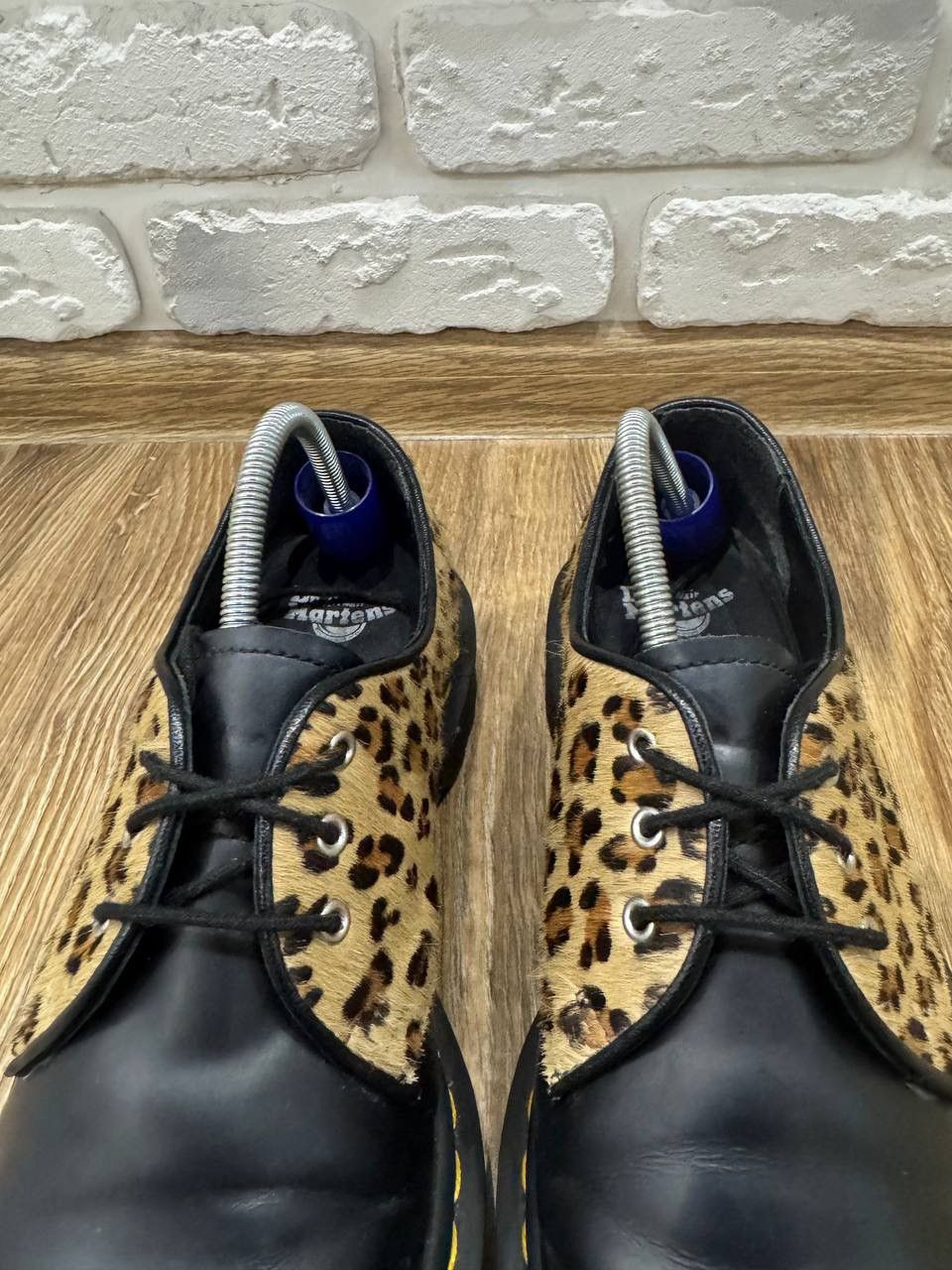 Dr. Martens Vintage Dr. Marten Docs 1461 Leopard Black Oxford Loafer Size US 7 / IT 37 - 6 Thumbnail