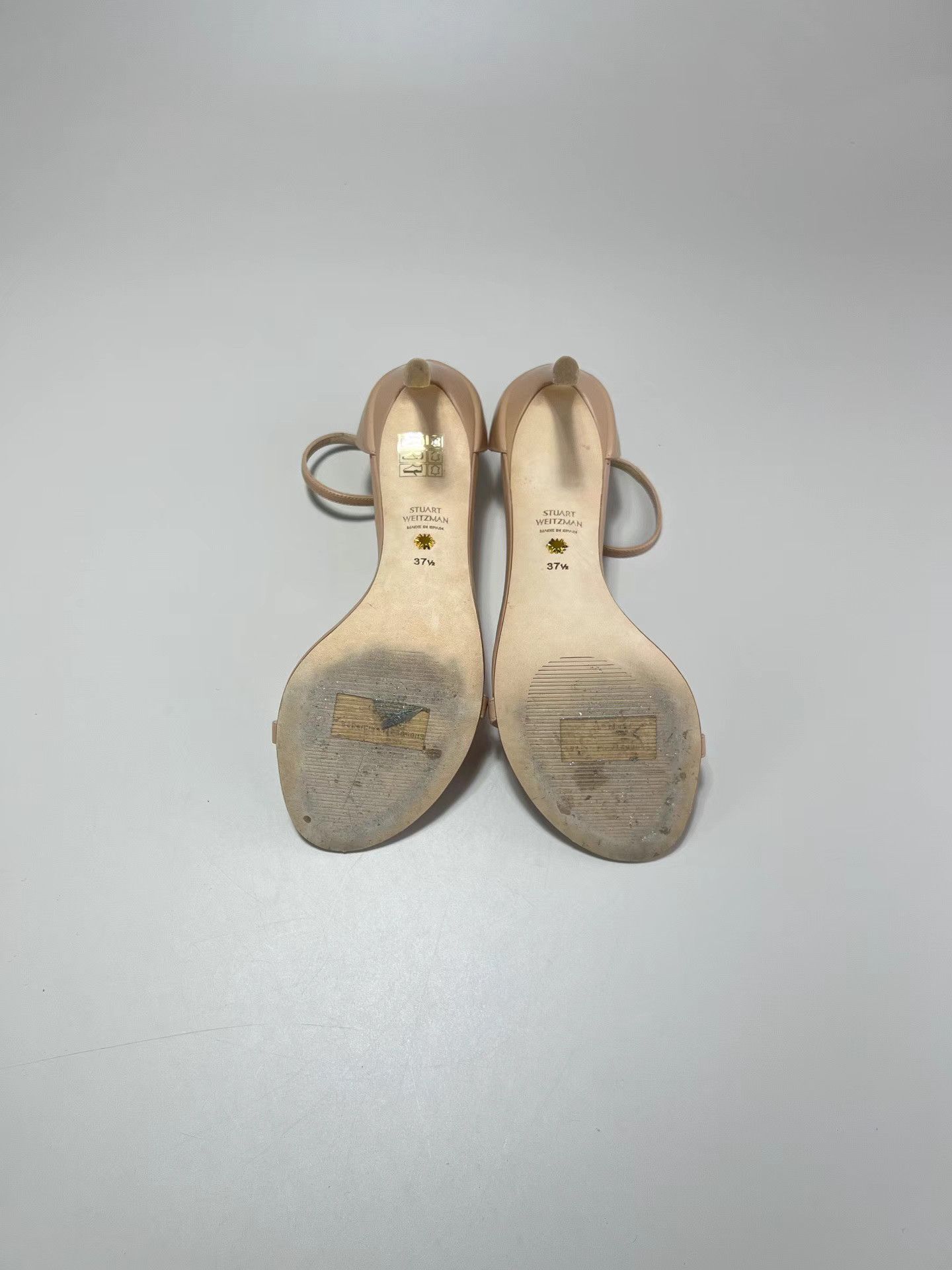 Stuart Weitzman STUART WEITZMAN Single Strap High Heel Sandals Size US 7.5 / IT 37.5 - 5 Thumbnail
