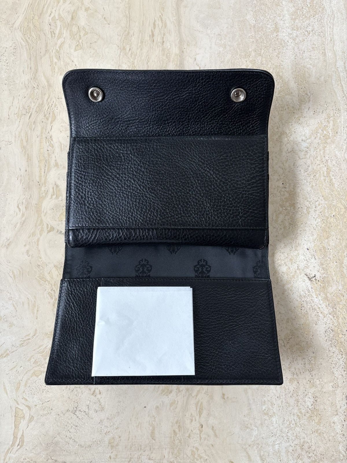 Chrome Hearts Chrome Hearts Heavy Leather Wave Wallet Size ONE SIZE - 7 Thumbnail