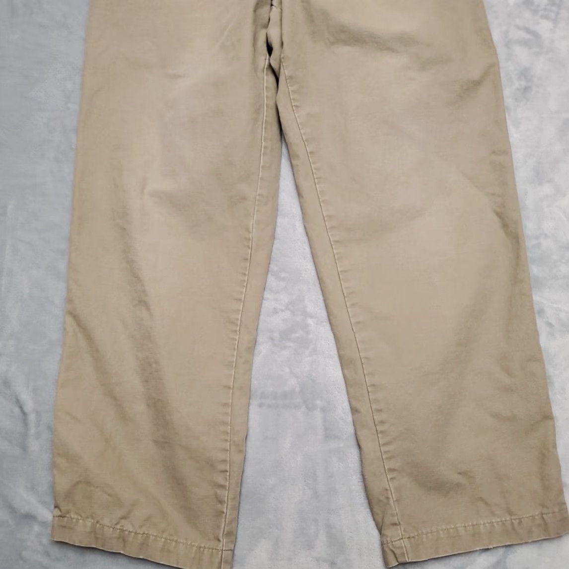 Vintage VINTAGE Columbia Pants Mens 34x32 Khaki Canvas Baggy Cargo Outdoors Gorp Classic Size US 36 / EU 52 - 2 Thumbnail