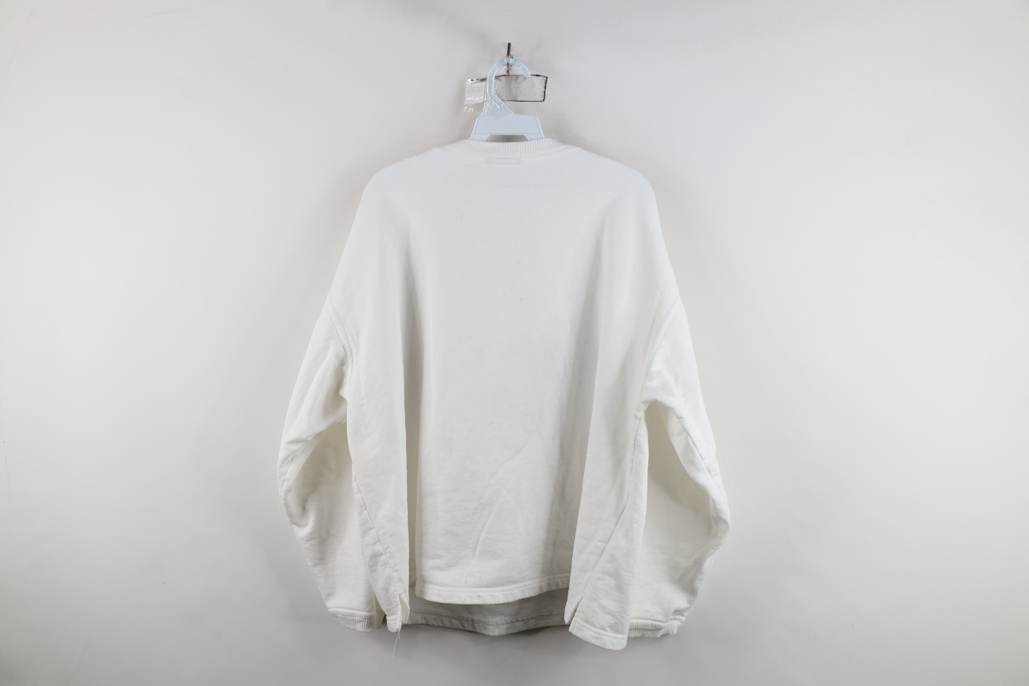 Vintage Vintage 90s Y2K ESPN Zone DC Fire Flames Boxy Fit Sweatshirt Size XXL / US 16-18 / IT 52-54 - 13 Thumbnail