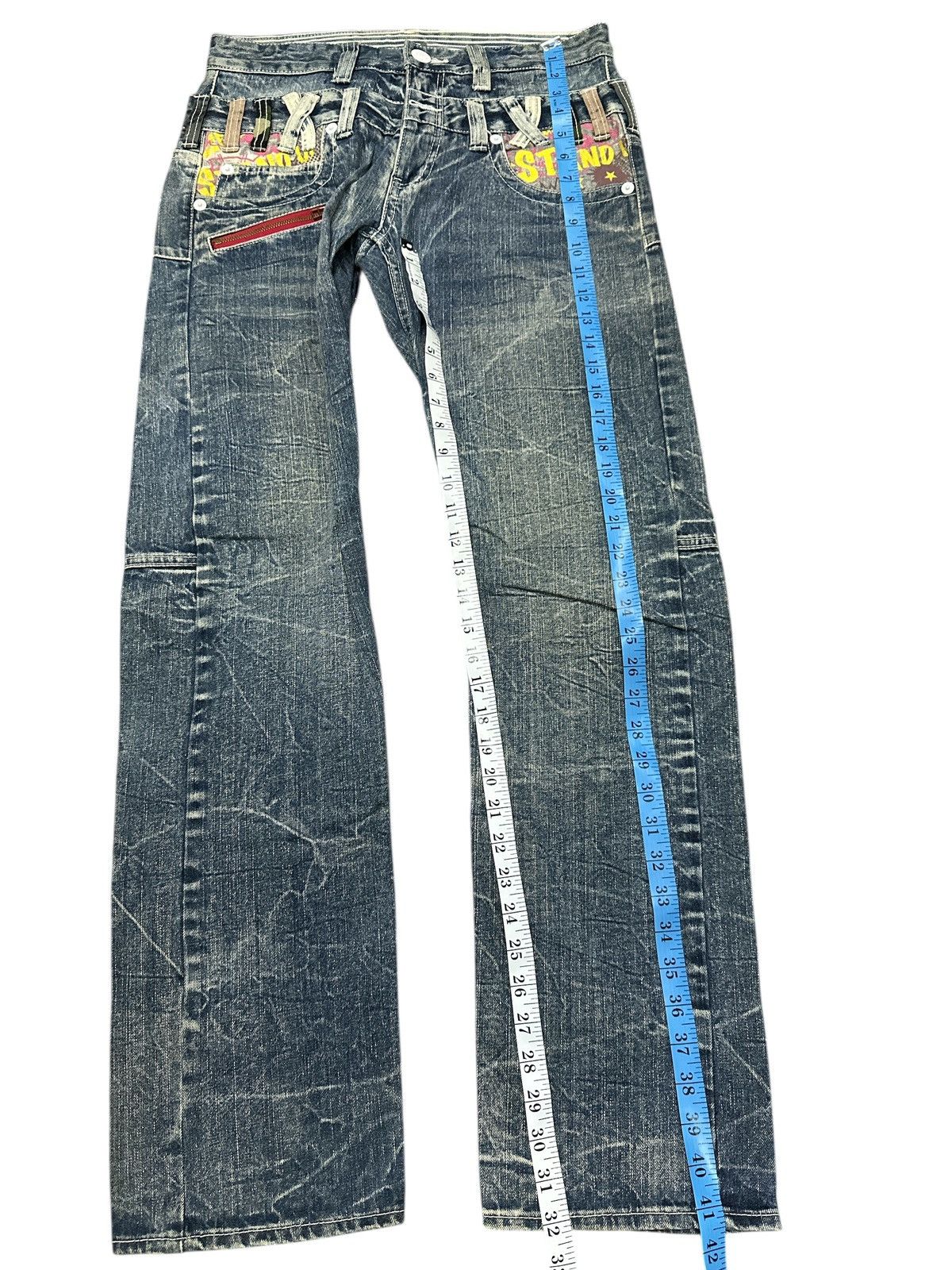 Kapital Double Waist With Branded Double Focus HoneyComb. Size US 32 / EU 48 - 3 Thumbnail
