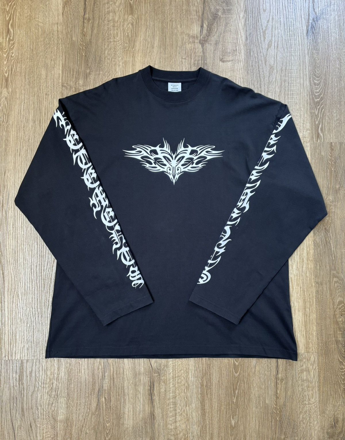 Vetements Gothic Long Sleeve | Grailed