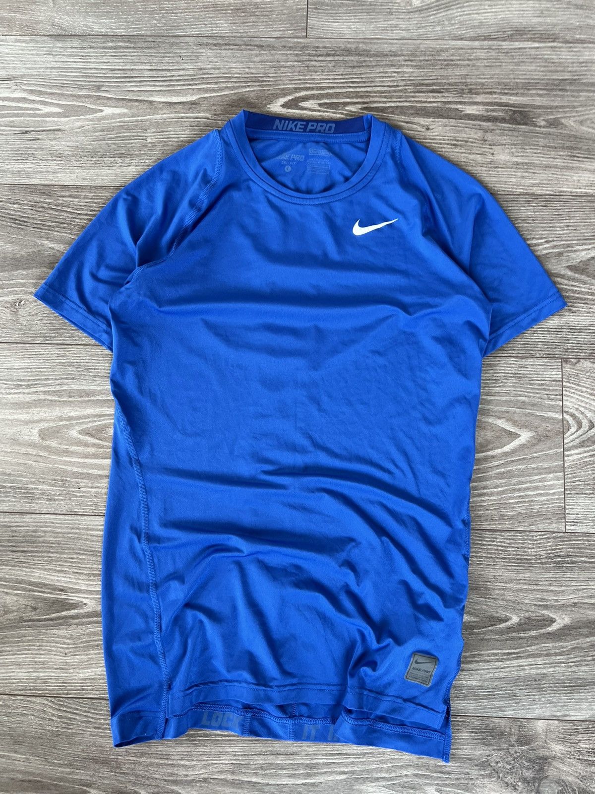 Nike Nike Pro Combat Onyx Rashguard Compression Gym Tee Size US L / EU 52-54 / 3 - 10 Thumbnail