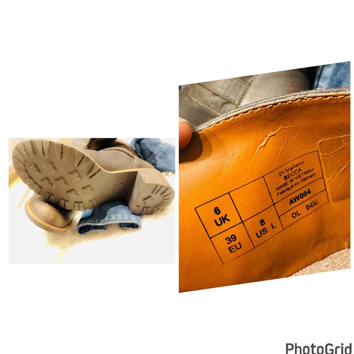 Dr. Martens Dr. Martens Becca Distressed Boots Size US 8 / IT 38 - 11 Thumbnail