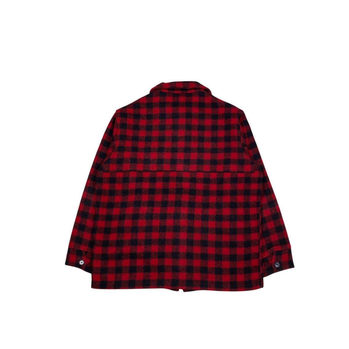 L.L. Bean × Vintage Vintage L.L.Bean Plaid Wool Hunting Work Jacket Size US M / EU 48-50 / 2 - 2 Thumbnail