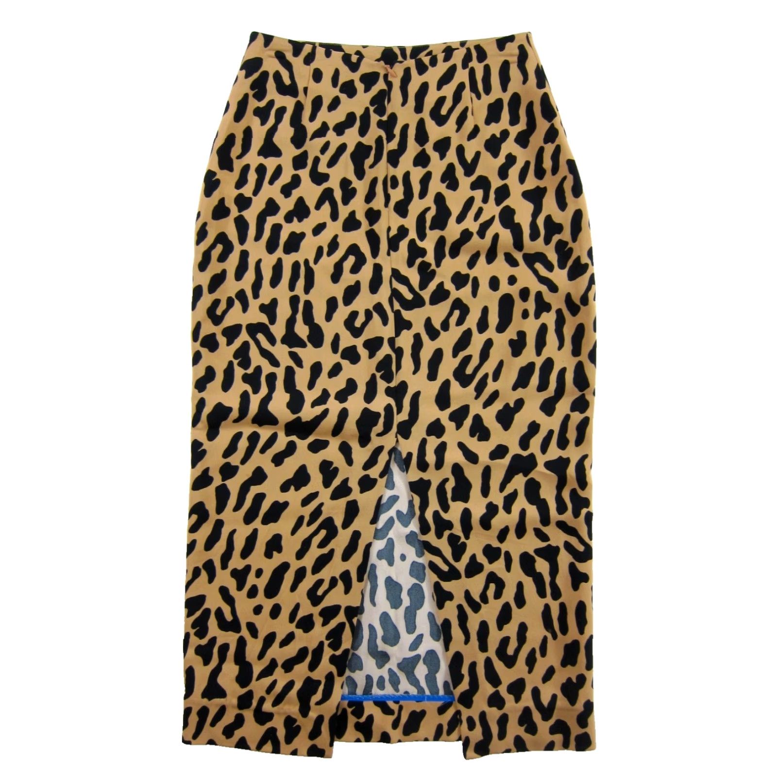 Diane von Furstenberg Diane von Furstenberg Brown Black Cheetah Midi Straight Pencil Skirt Women 2 Size 26" / US 2 / IT 38 - 2 Thumbnail