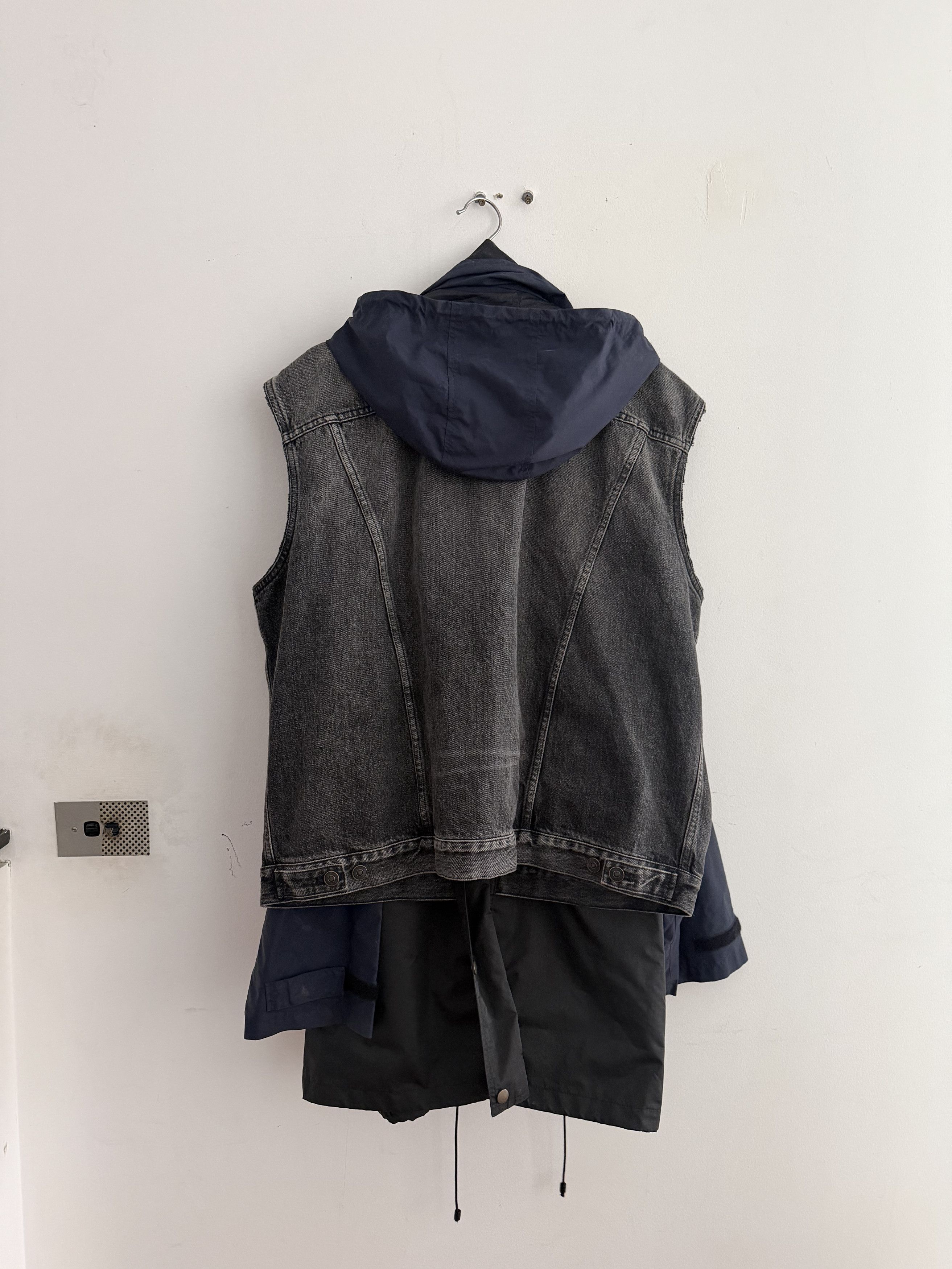 Balenciaga Double Parka Denim Jacket, 38 Size XS / US 0-2 / IT 36-38 - 6 Thumbnail