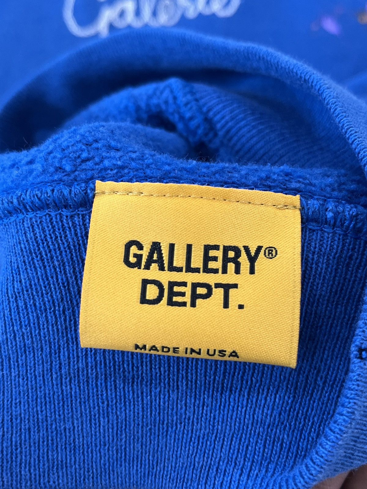 Gallery Dept. Gallery Dept. Dept De La Galerie Royal Blue Sweater Size US L / EU 52-54 / 3 - 6 Thumbnail