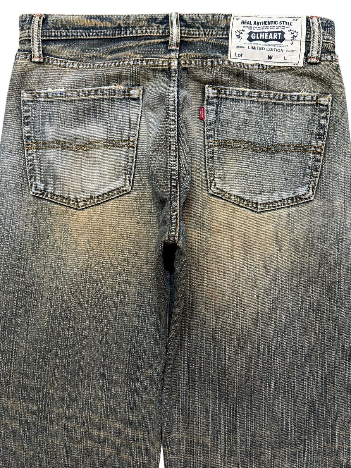 semanticdesign Vintage 90s Japanese Brand Mud Wash Faded Relaxed Wide Leg Size US 32 / EU 48 - 5 Thumbnail