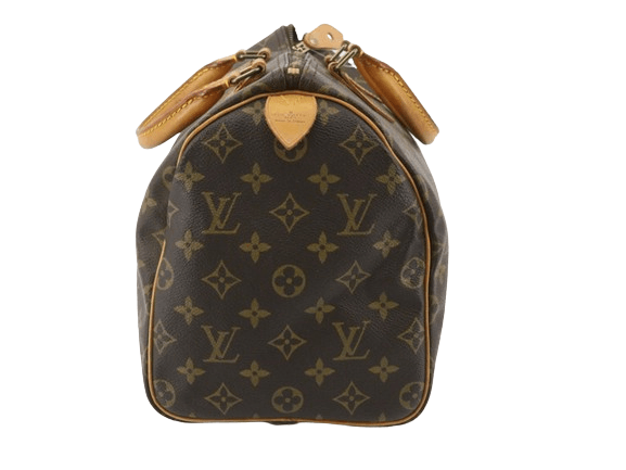 Louis Vuitton Louis Vuitton Speedy 30cm Monogram Canvas Brown Satchel Bag Size ONE SIZE - 4 Thumbnail