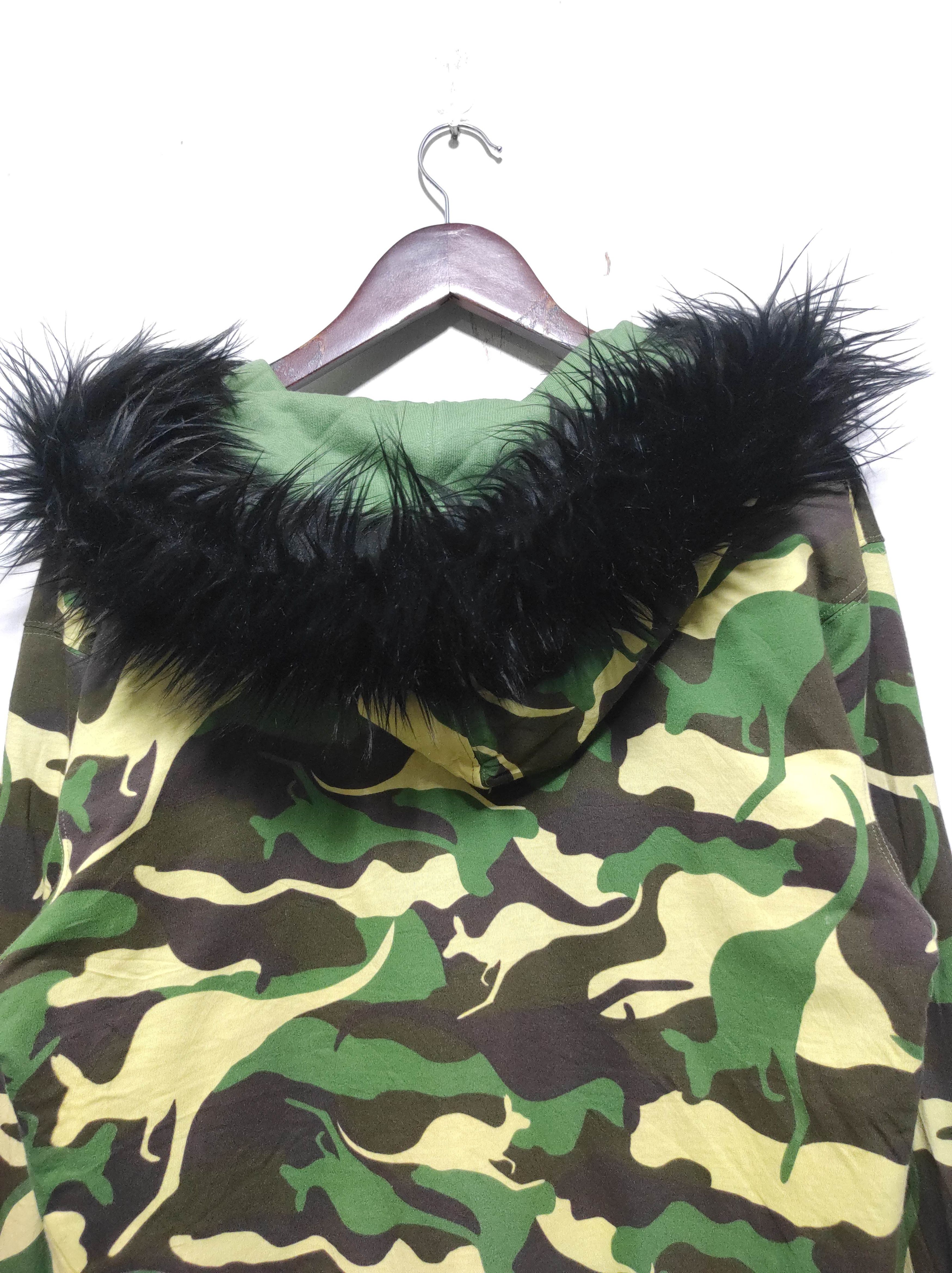 Hysteric Glamour Reversible Australia Camo Fur Zip Hoodie Lgb style Size US M / EU 48-50 / 2 - 11 Thumbnail