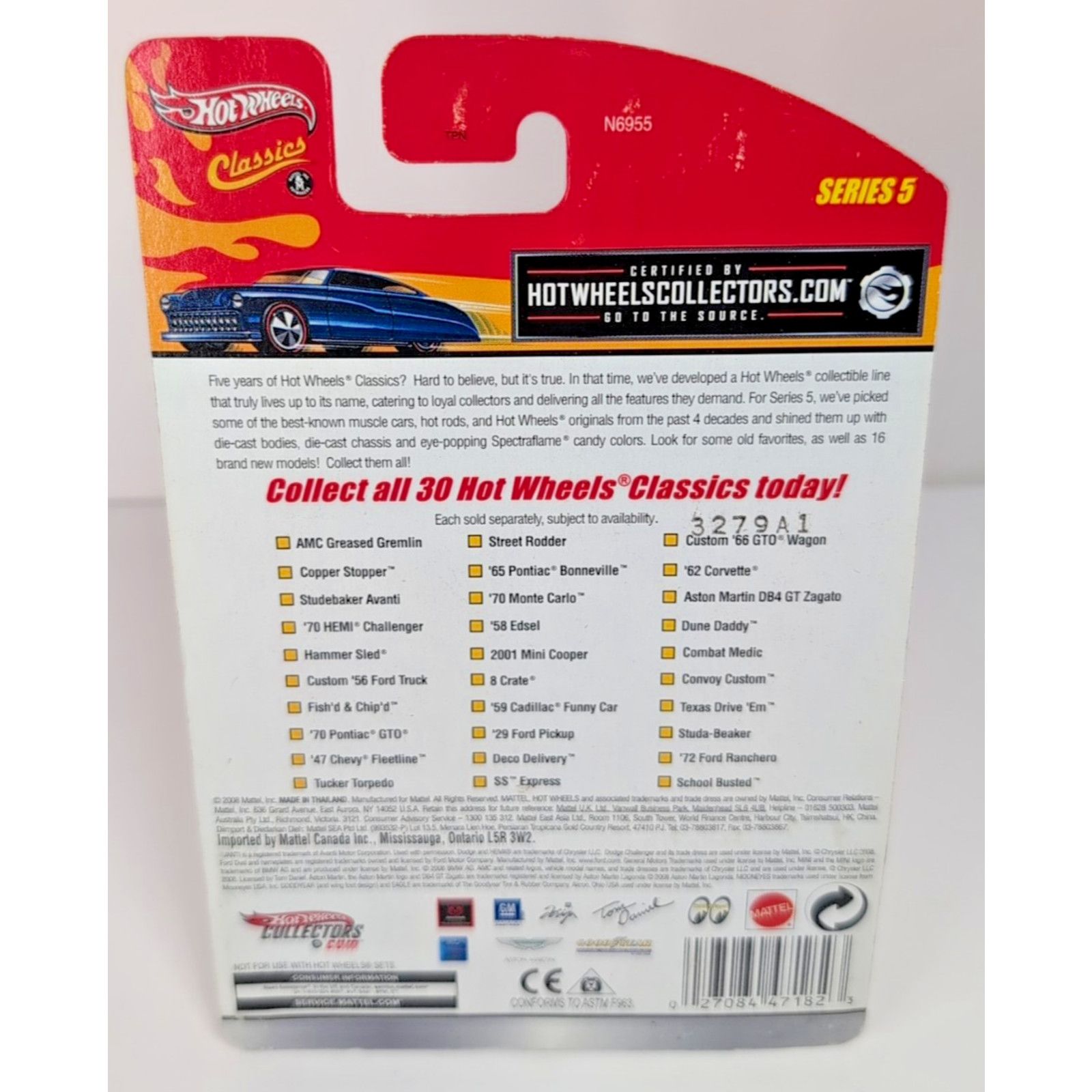 & Other Stories Hot Wheels 8 Crate Chase Classics 2009 Series 5 NEW VHTF! Size ONE SIZE - 21 Thumbnail