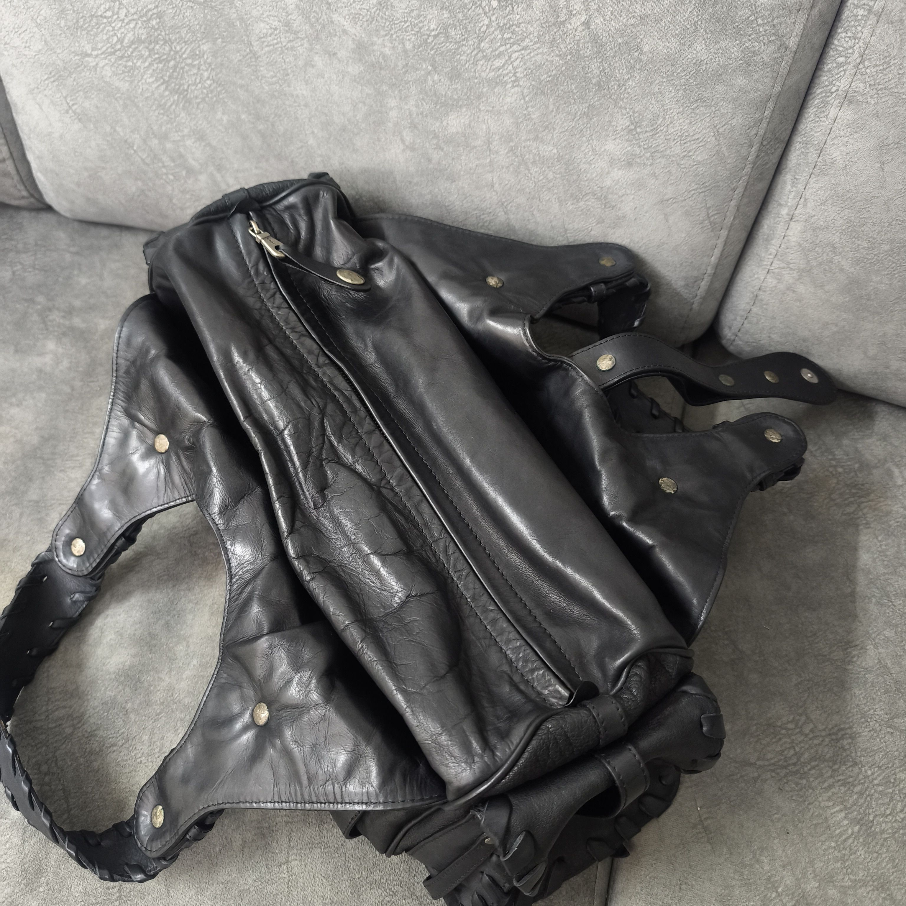 Chloe Chloe - 2000's - Phoebe Philo - Black Leather Silverado Bag Size ONE SIZE - 4 Thumbnail