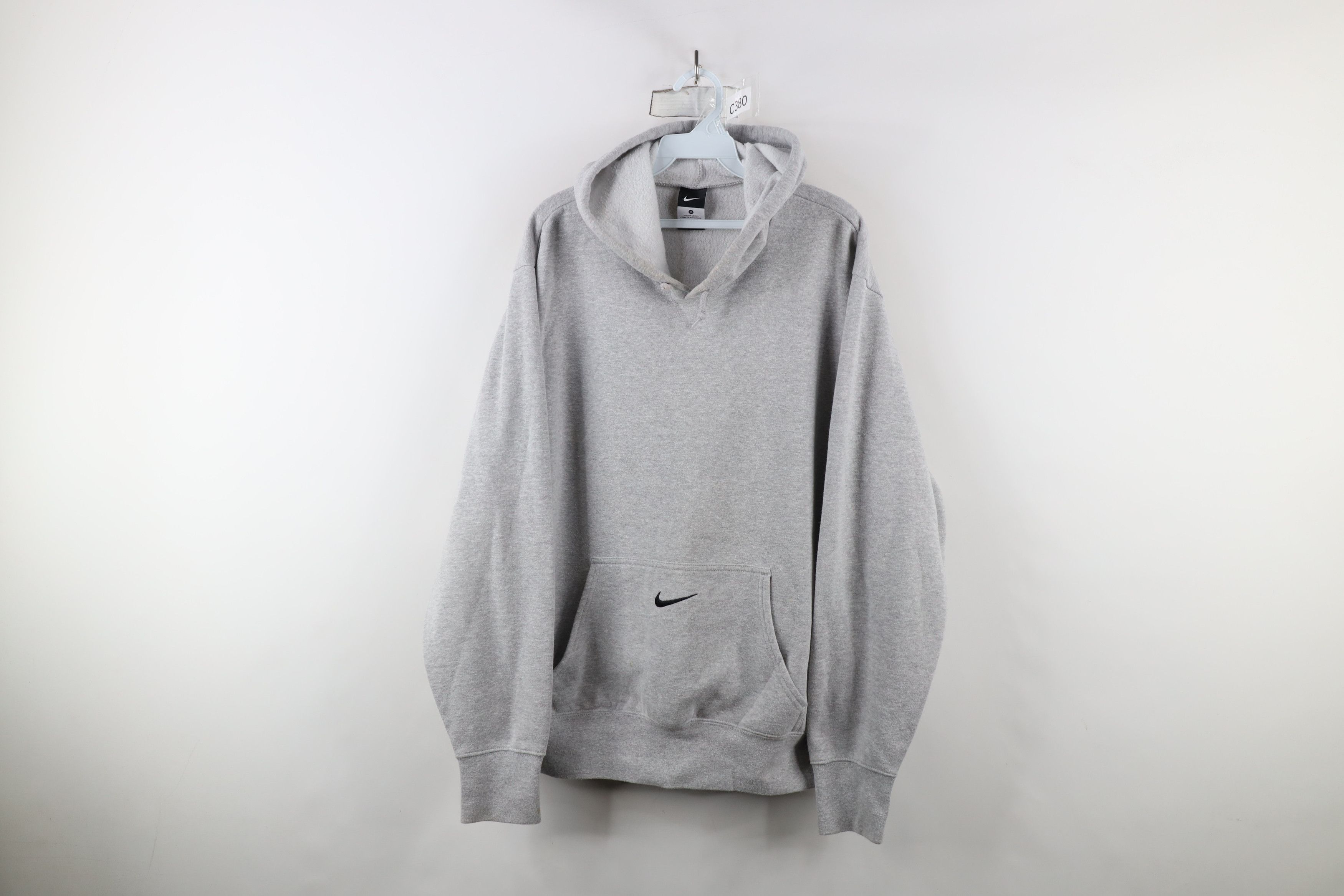 Nike Vintage Y2K Nike Scott Center Swoosh Hoodie Sweatshirt Gray Size US M / EU 48-50 / 2 - 1 Thumbnail