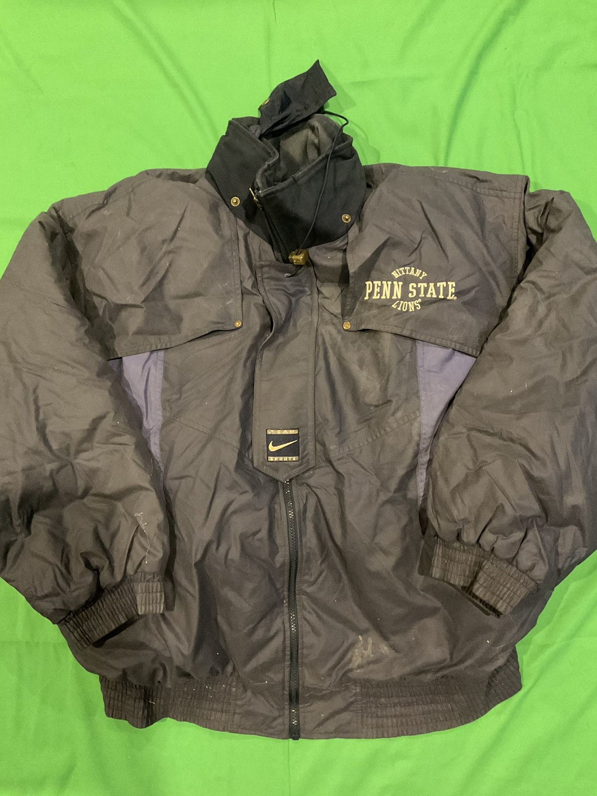 Nike × Vintage Vintage Nike Penn State puffer Size US XL / EU 56 / 4 - 1 Thumbnail