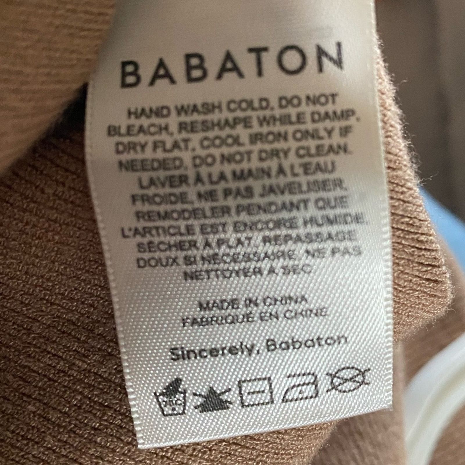 Aritzia Aritzia BABATON Camel Sweater Dress XS EUC Size XS / US 0-2 / IT 36-38 - 5 Thumbnail